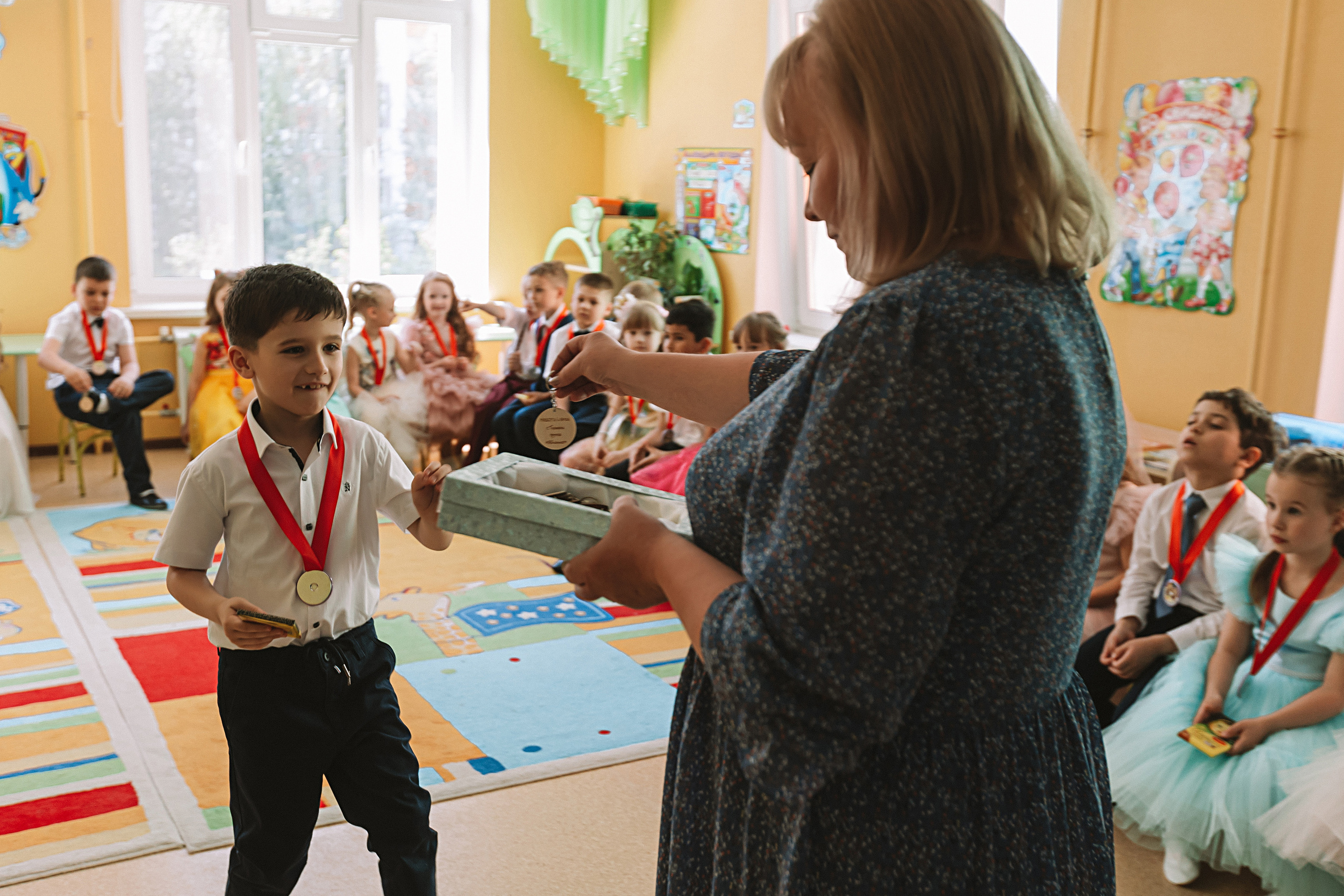 Выпускной детский сад. Семейный фотограф Тюмень, фотограф на роды Салмина Мария