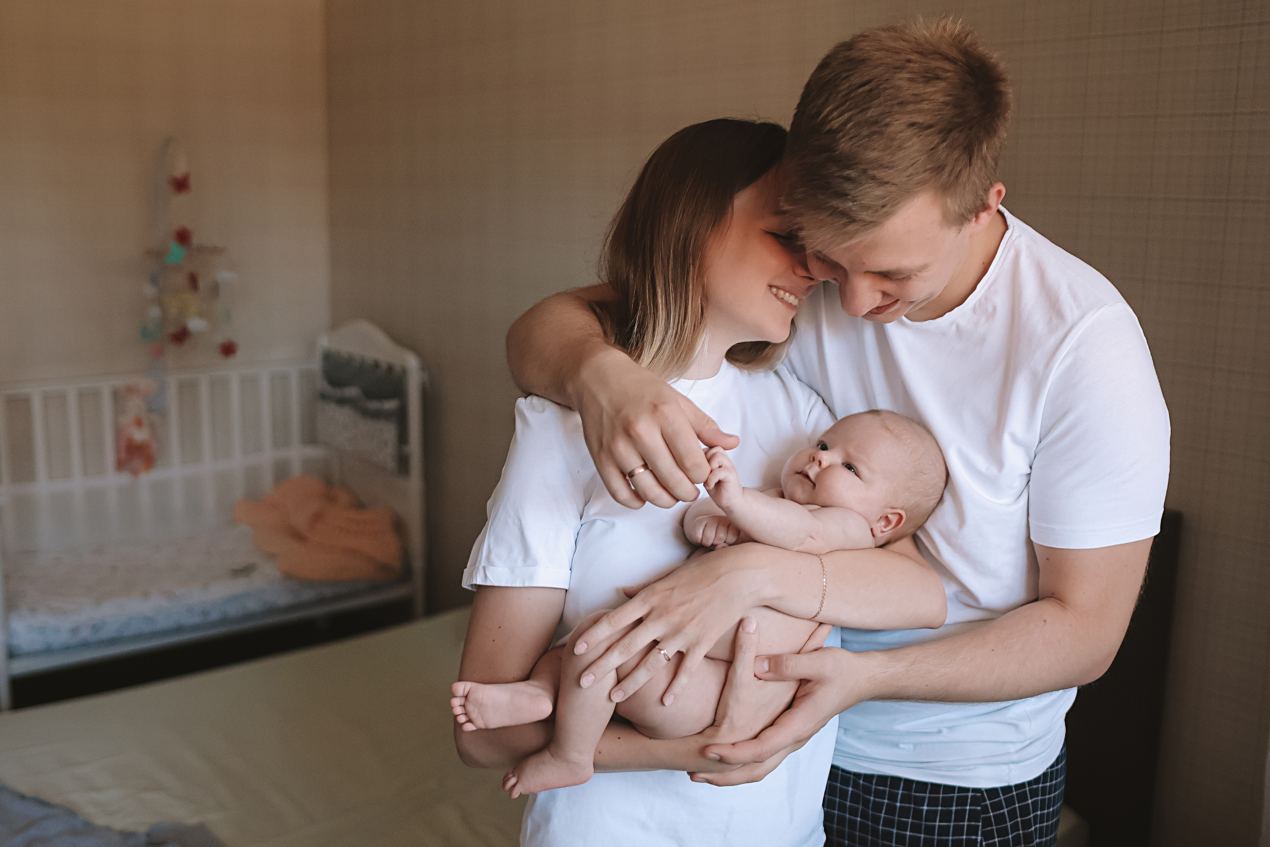 Аня, 2 месяца. Семейный фотограф Тюмень, фотограф на роды Салмина Мария