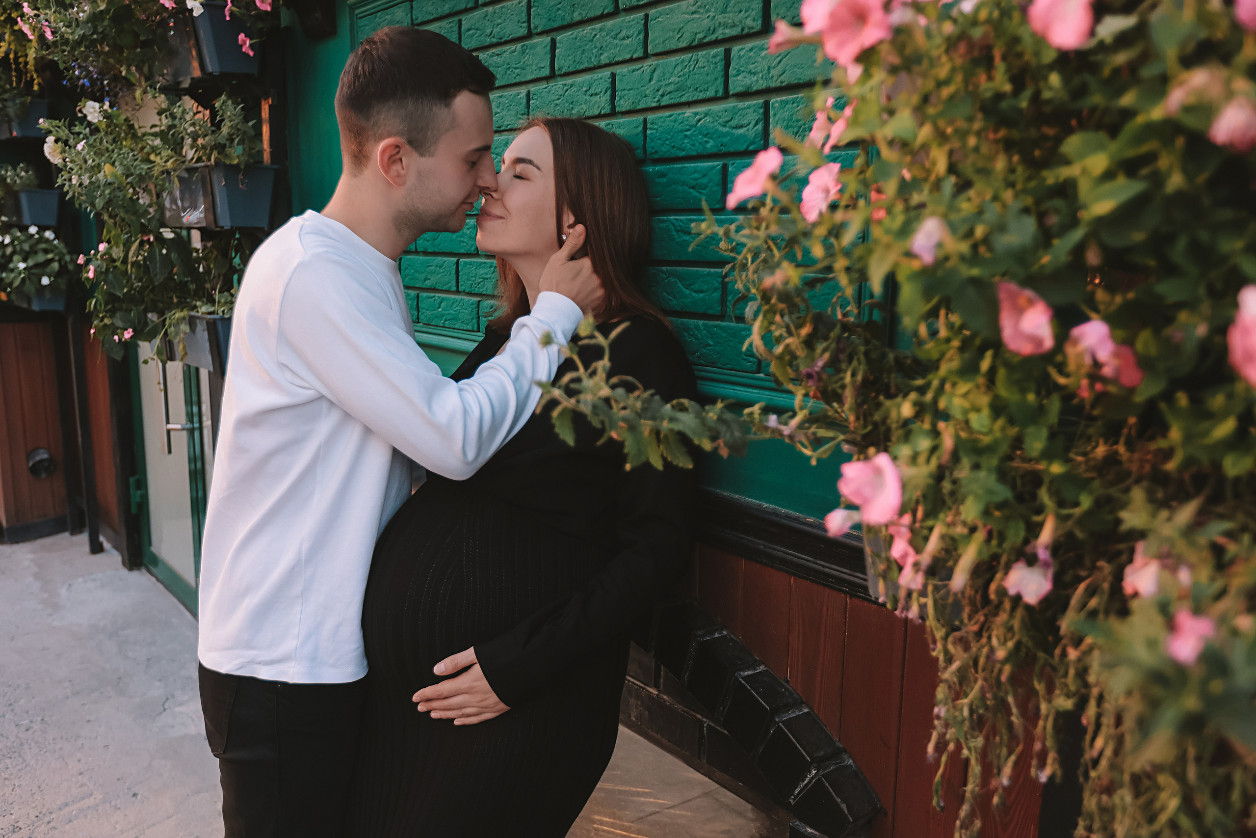 Беременность (центр города). Семейный фотограф Тюмень, фотограф на роды Салмина Мария