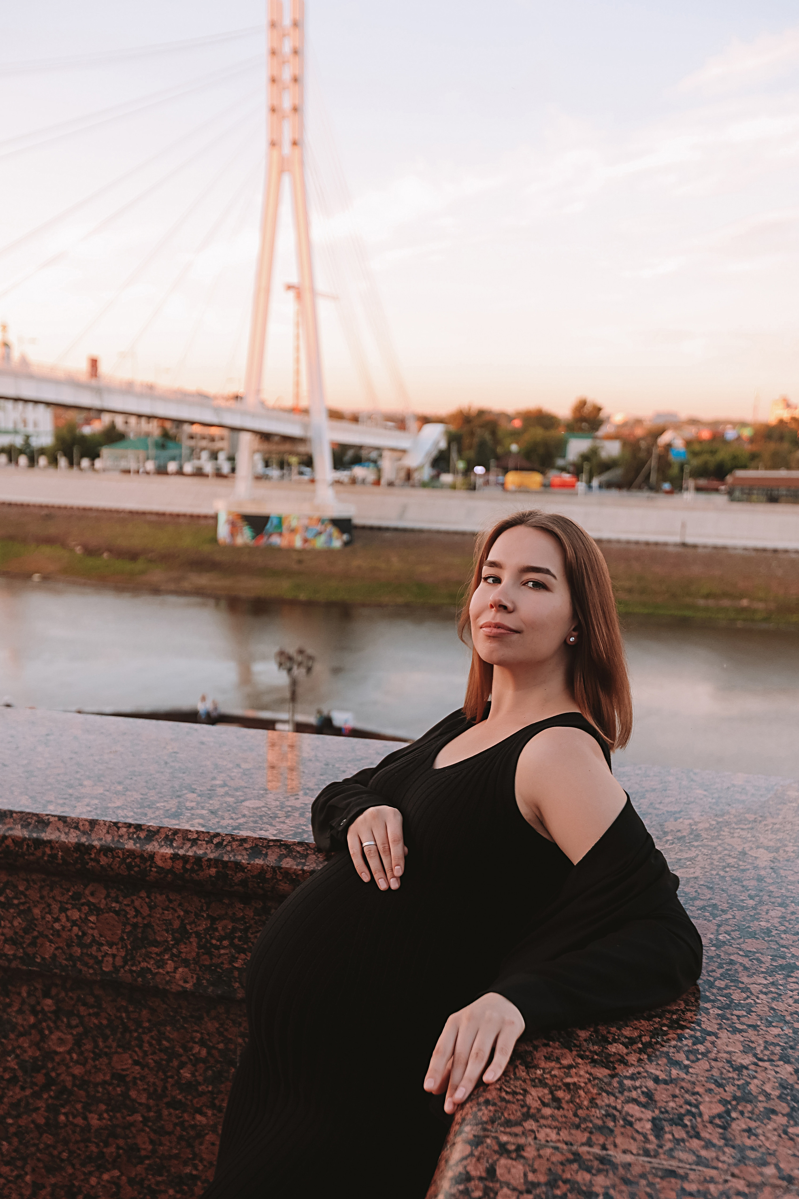 Беременность (центр города). Семейный фотограф Тюмень, фотограф на роды Салмина Мария