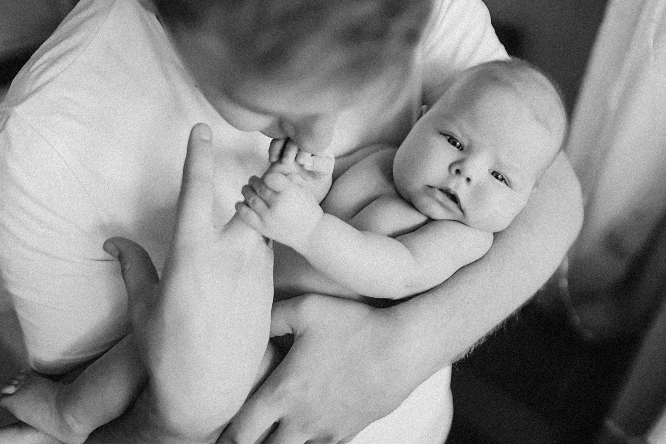 Аня, 2 месяца. Семейный фотограф Тюмень, фотограф на роды Салмина Мария