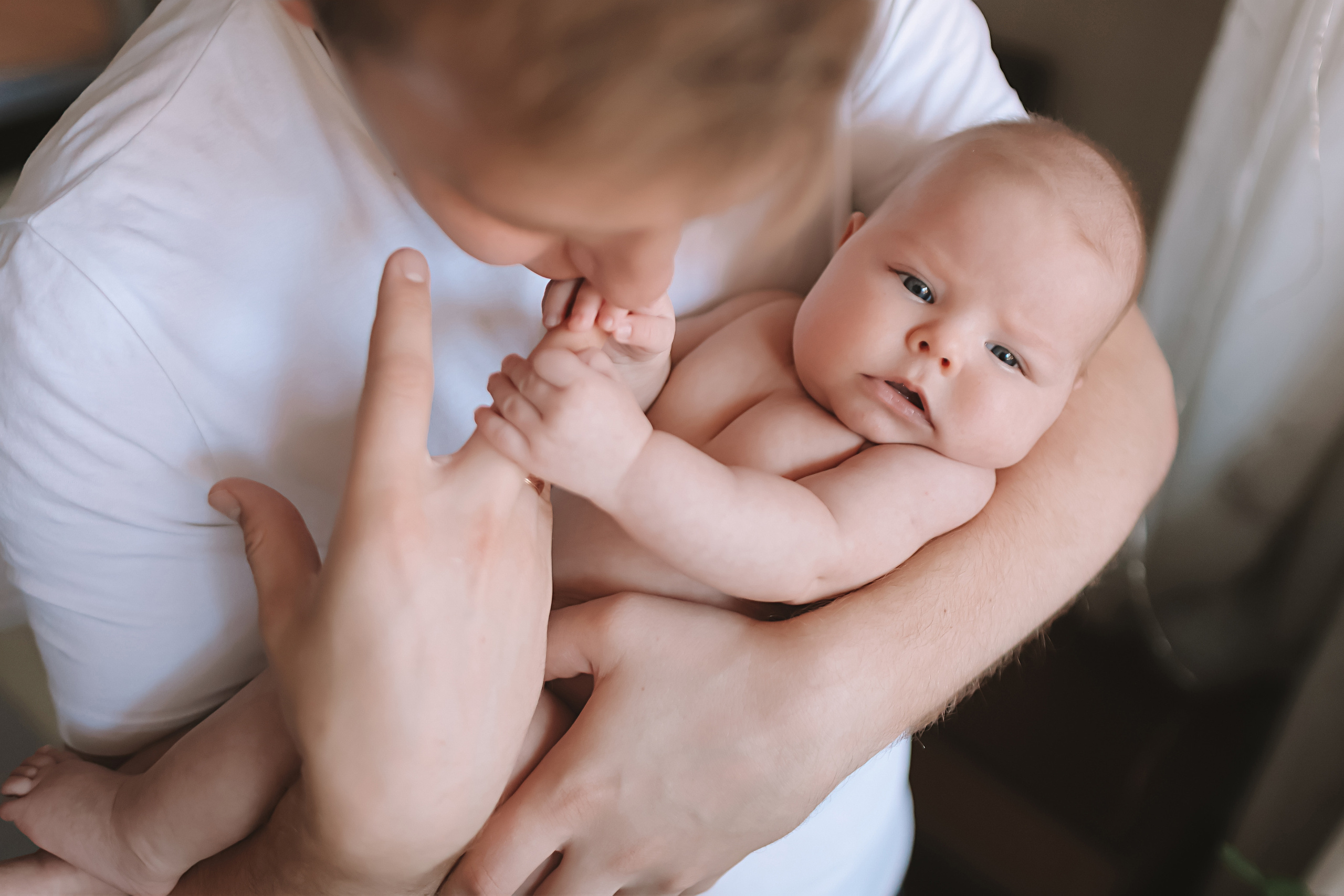 Аня, 2 месяца. Семейный фотограф Тюмень, фотограф на роды Салмина Мария