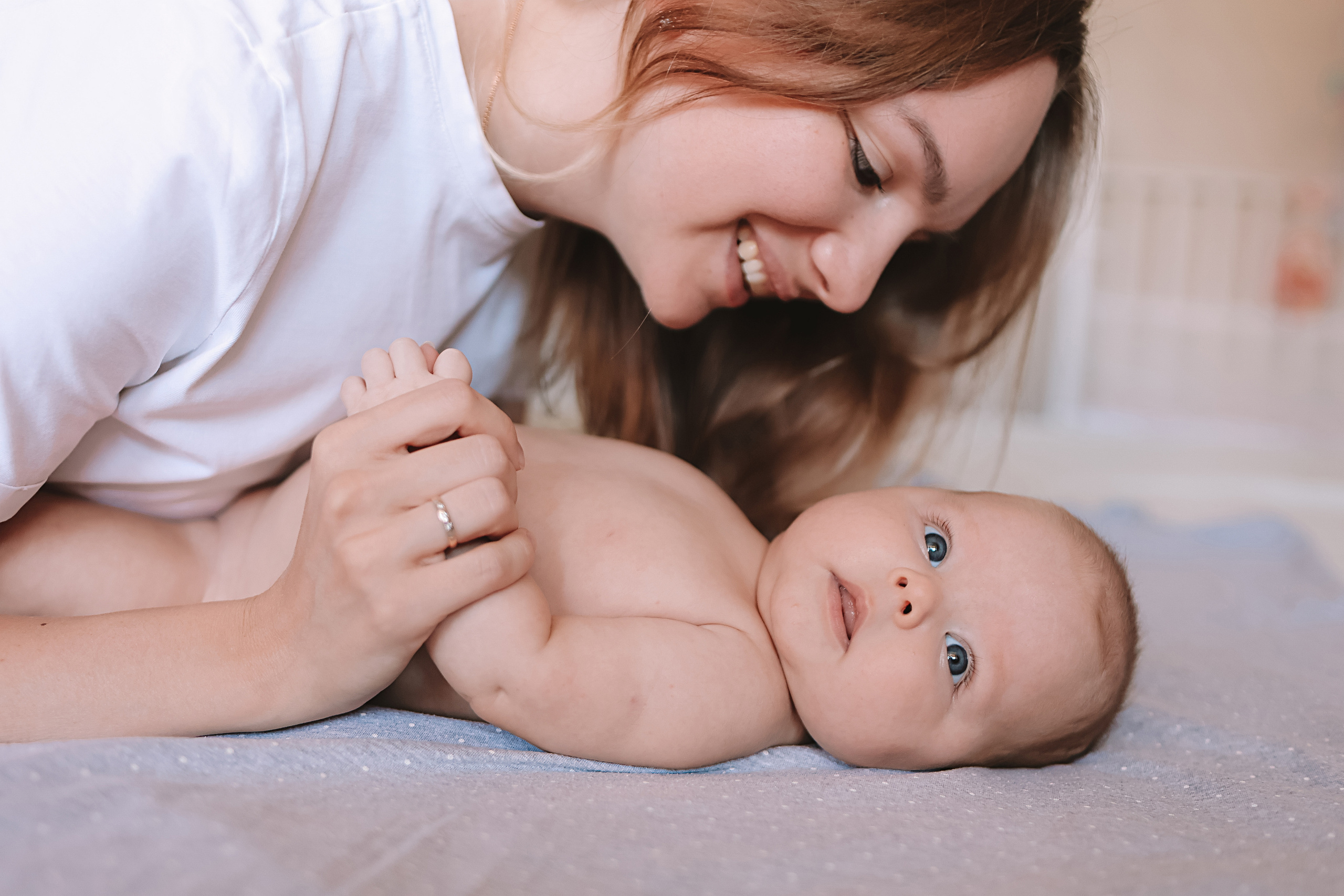 Аня, 2 месяца. Семейный фотограф Тюмень, фотограф на роды Салмина Мария