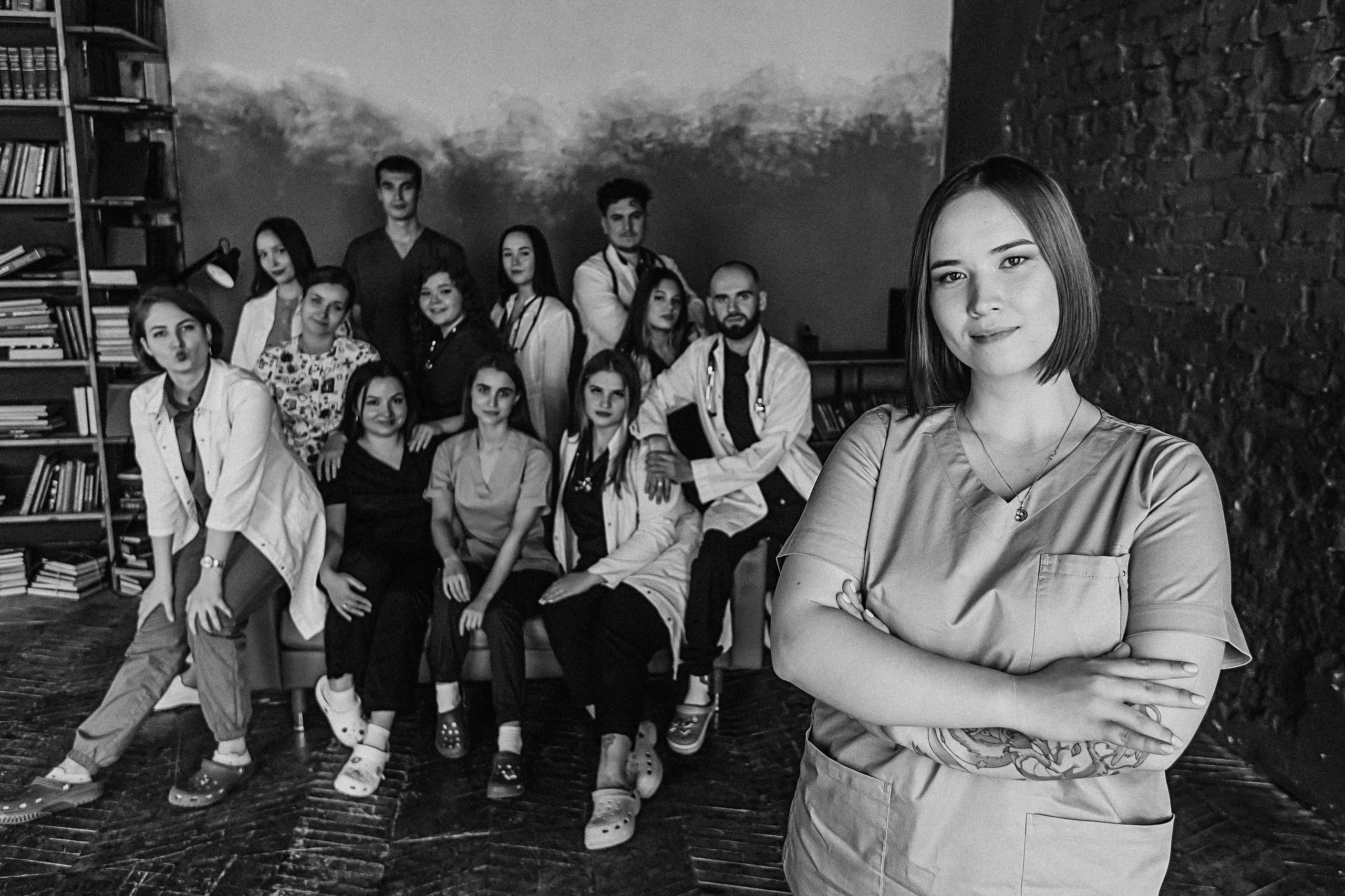 Медицинский. Семейный фотограф Тюмень, фотограф на роды Салмина Мария