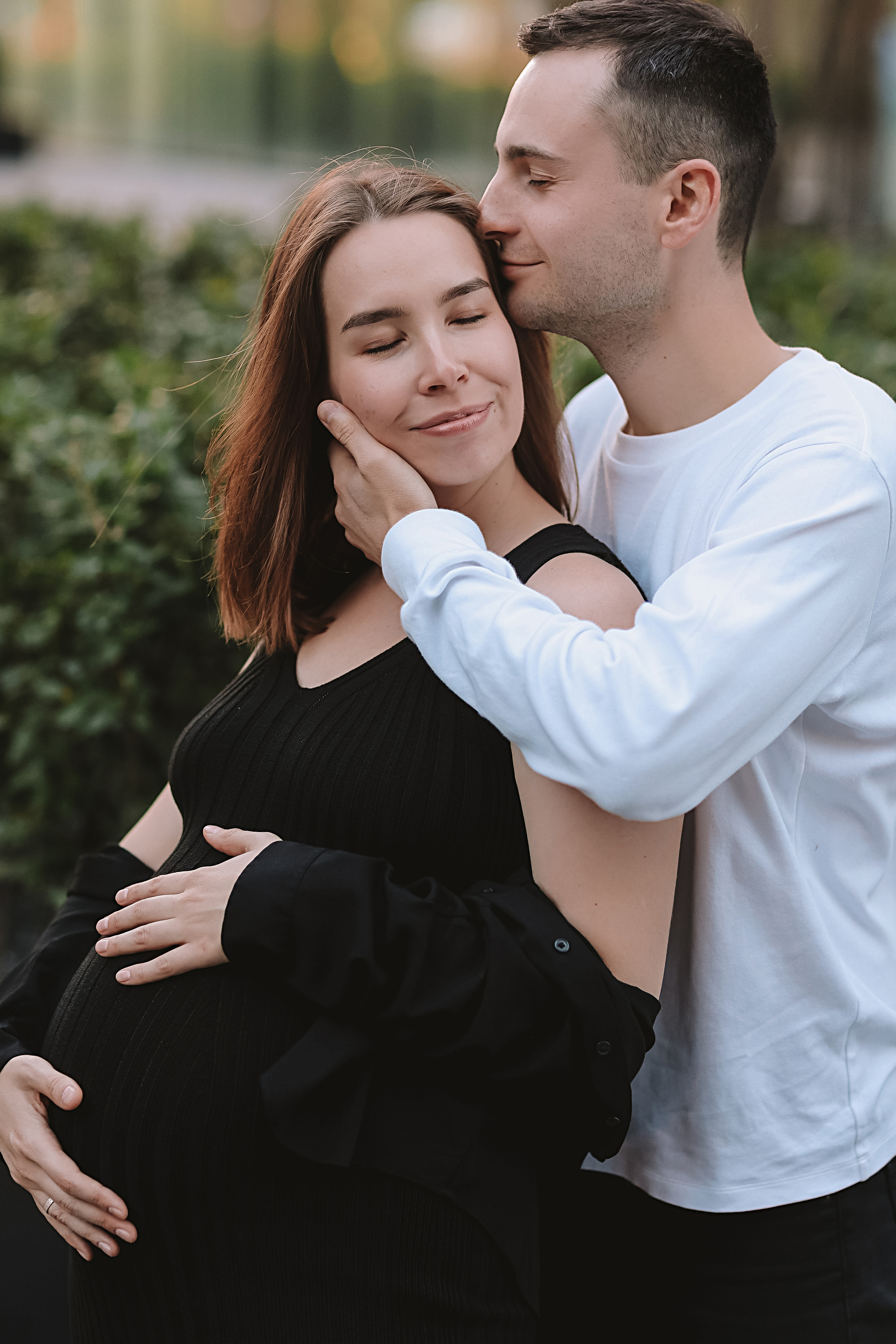 Беременность (центр города). Семейный фотограф Тюмень, фотограф на роды Салмина Мария