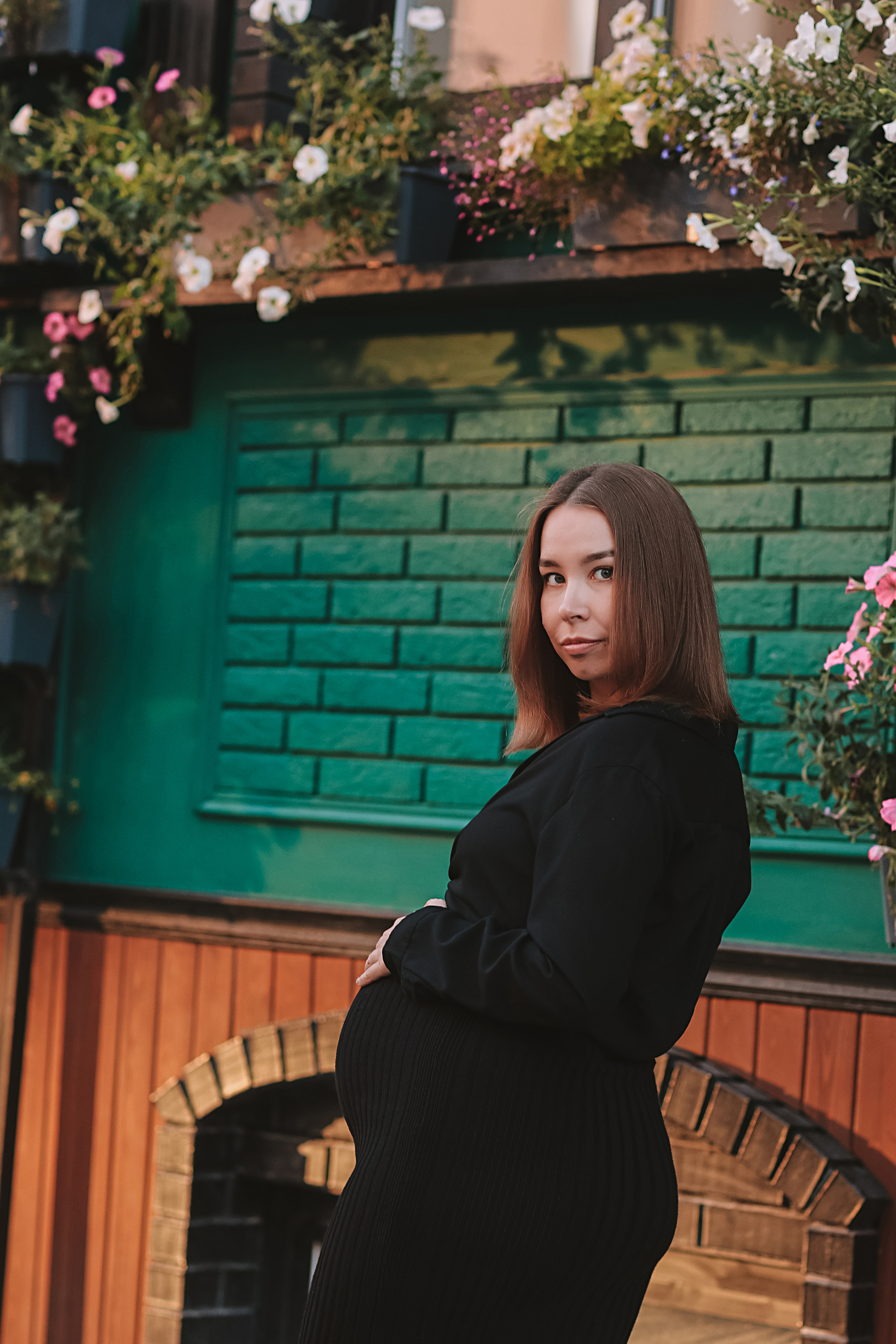 Беременность (центр города). Семейный фотограф Тюмень, фотограф на роды Салмина Мария