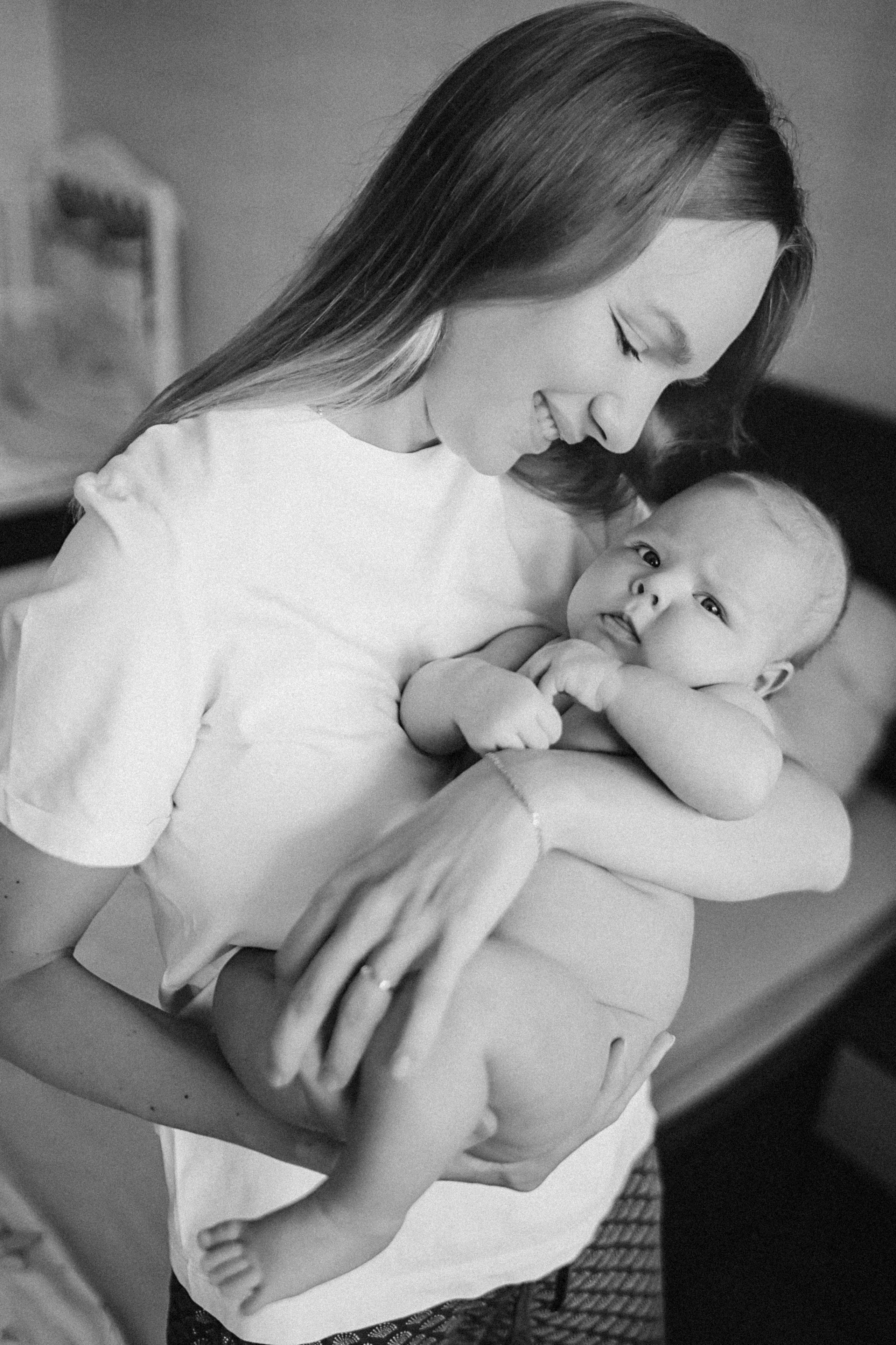 Аня, 2 месяца. Семейный фотограф Тюмень, фотограф на роды Салмина Мария