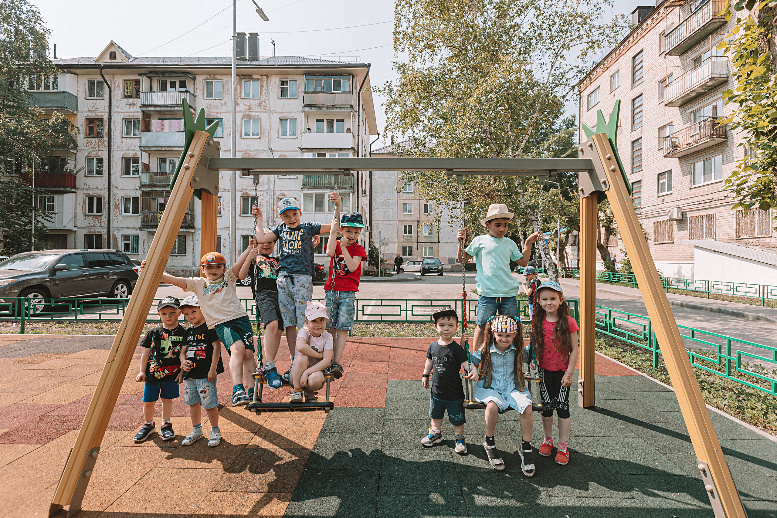 Один день в саду (частный). Семейный фотограф Тюмень, фотограф на роды Салмина Мария