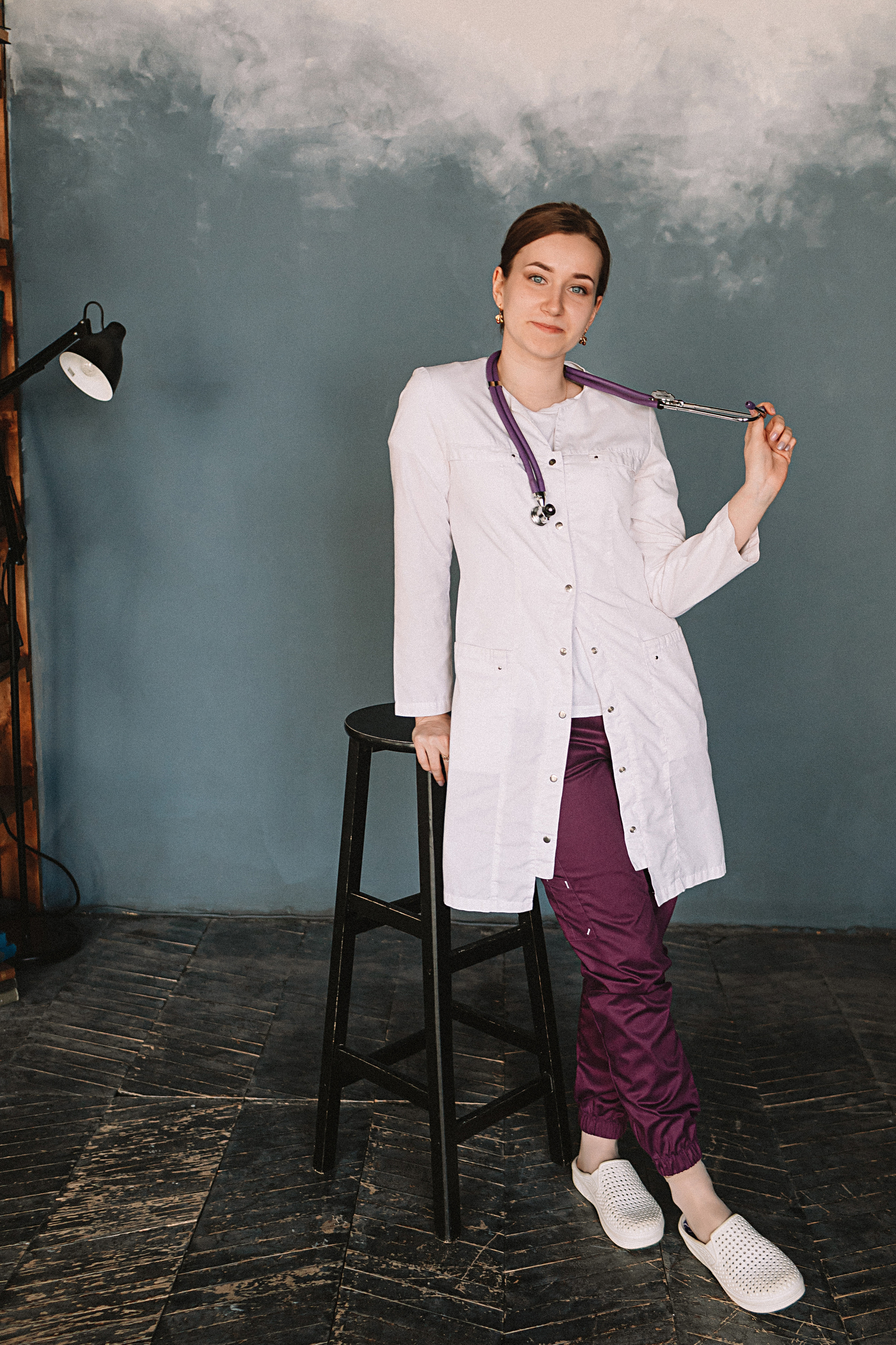 Медицинский. Семейный фотограф Тюмень, фотограф на роды Салмина Мария