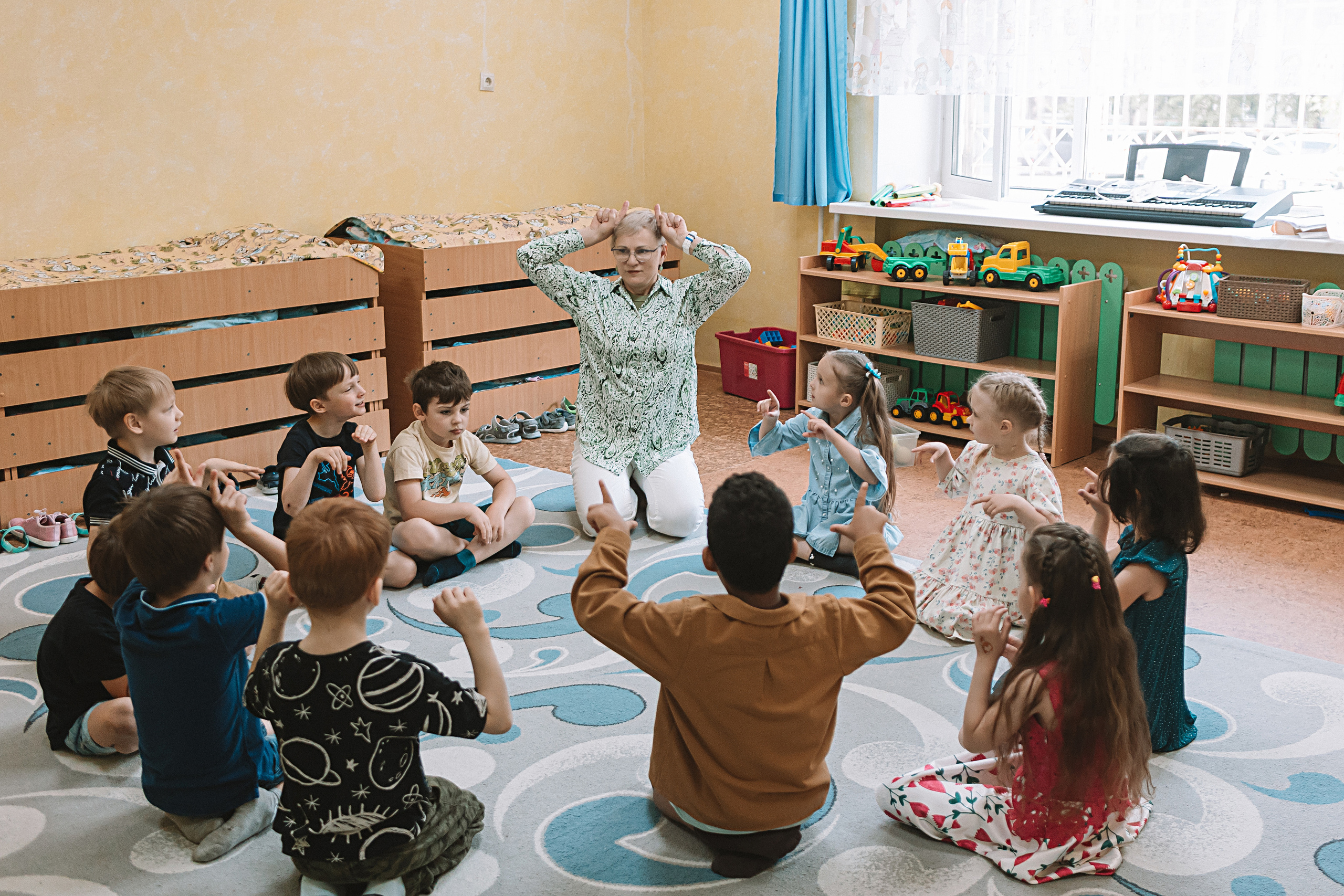 Один день в саду (частный). Семейный фотограф Тюмень, фотограф на роды Салмина Мария