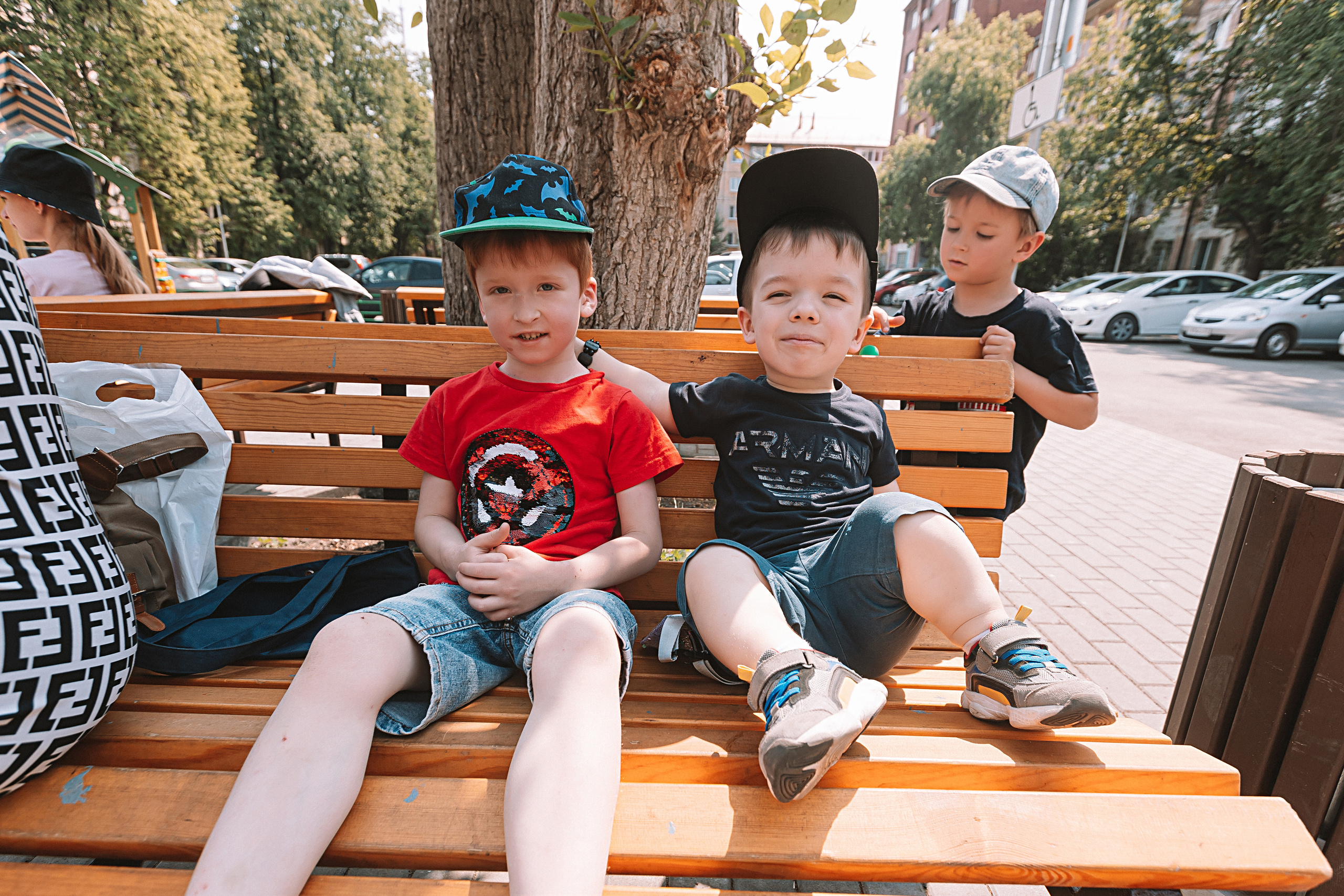 Один день в саду (частный). Семейный фотограф Тюмень, фотограф на роды Салмина Мария