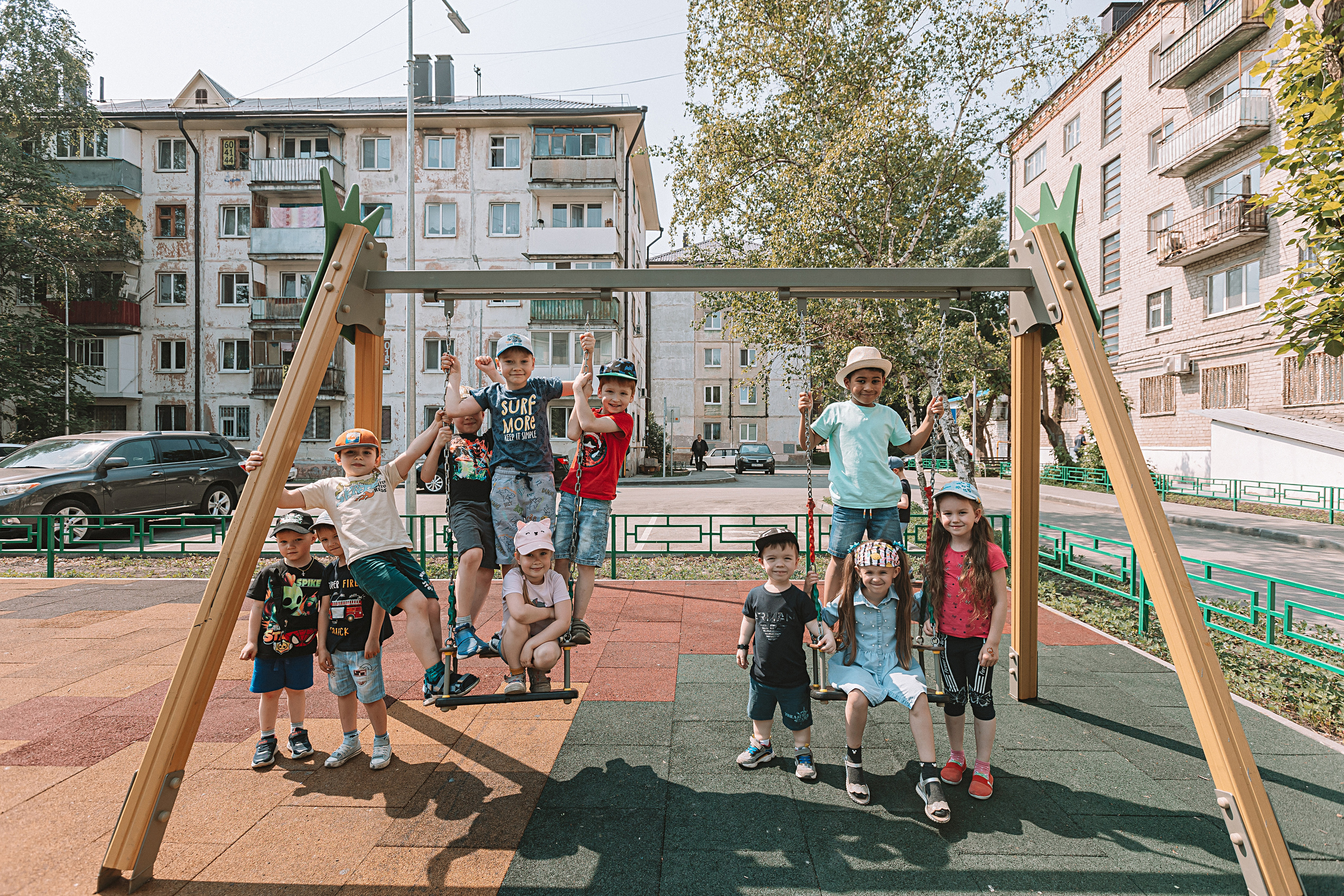 Один день в саду (частный). Семейный фотограф Тюмень, фотограф на роды Салмина Мария