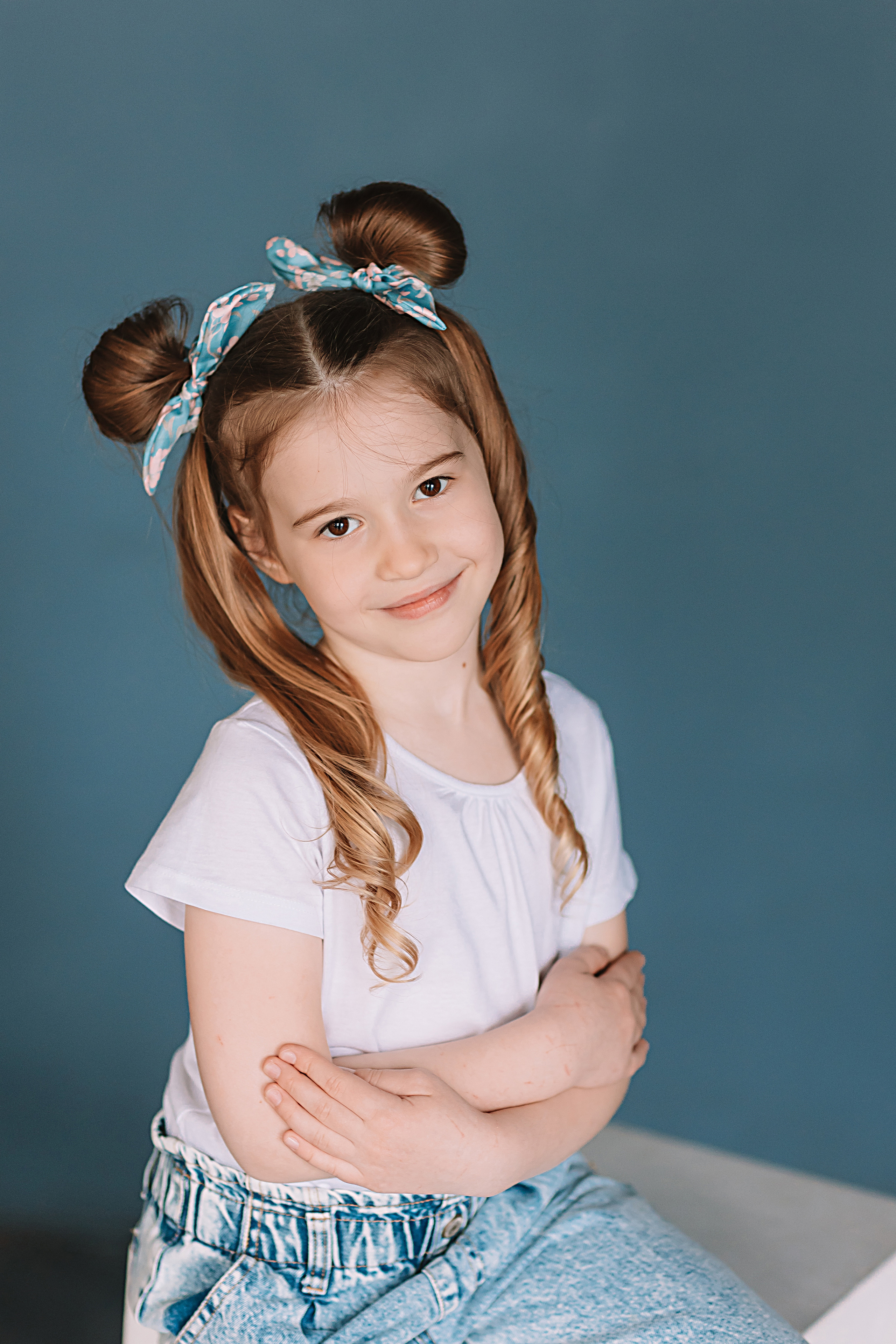 Садик в фотостудии. Семейный фотограф Тюмень, фотограф на роды Салмина Мария