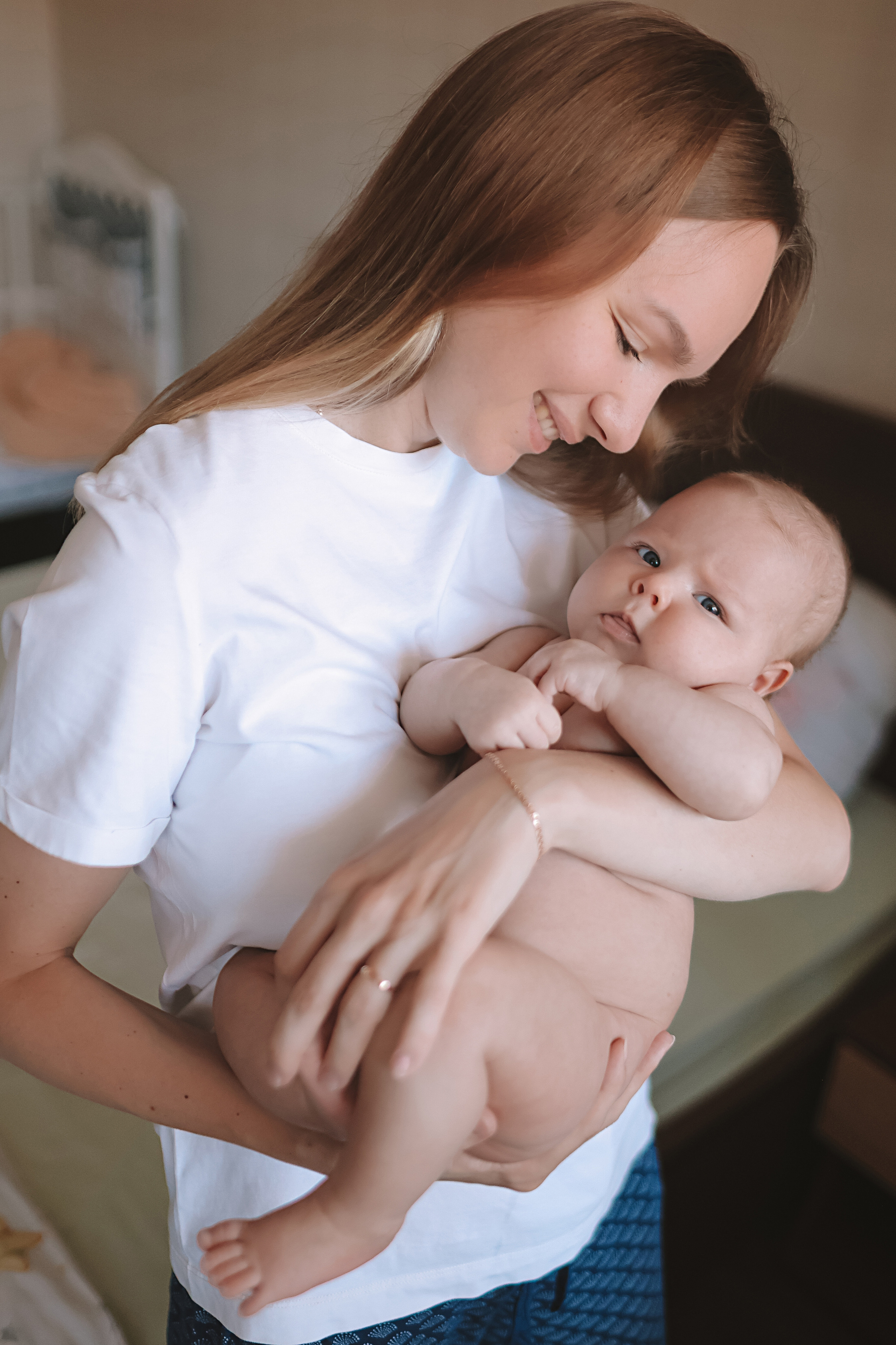 Аня, 2 месяца. Семейный фотограф Тюмень, фотограф на роды Салмина Мария