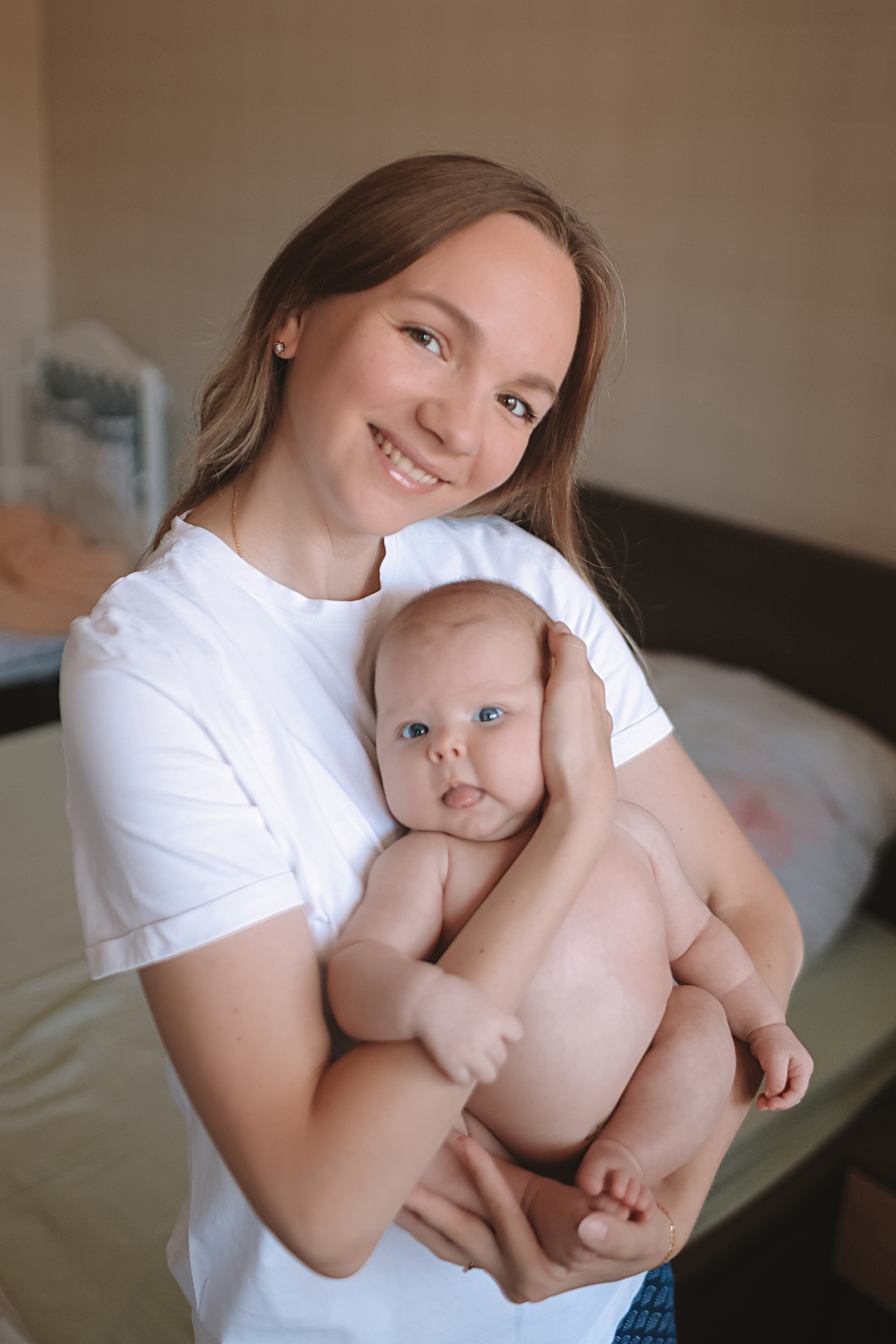 Аня, 2 месяца. Семейный фотограф Тюмень, фотограф на роды Салмина Мария