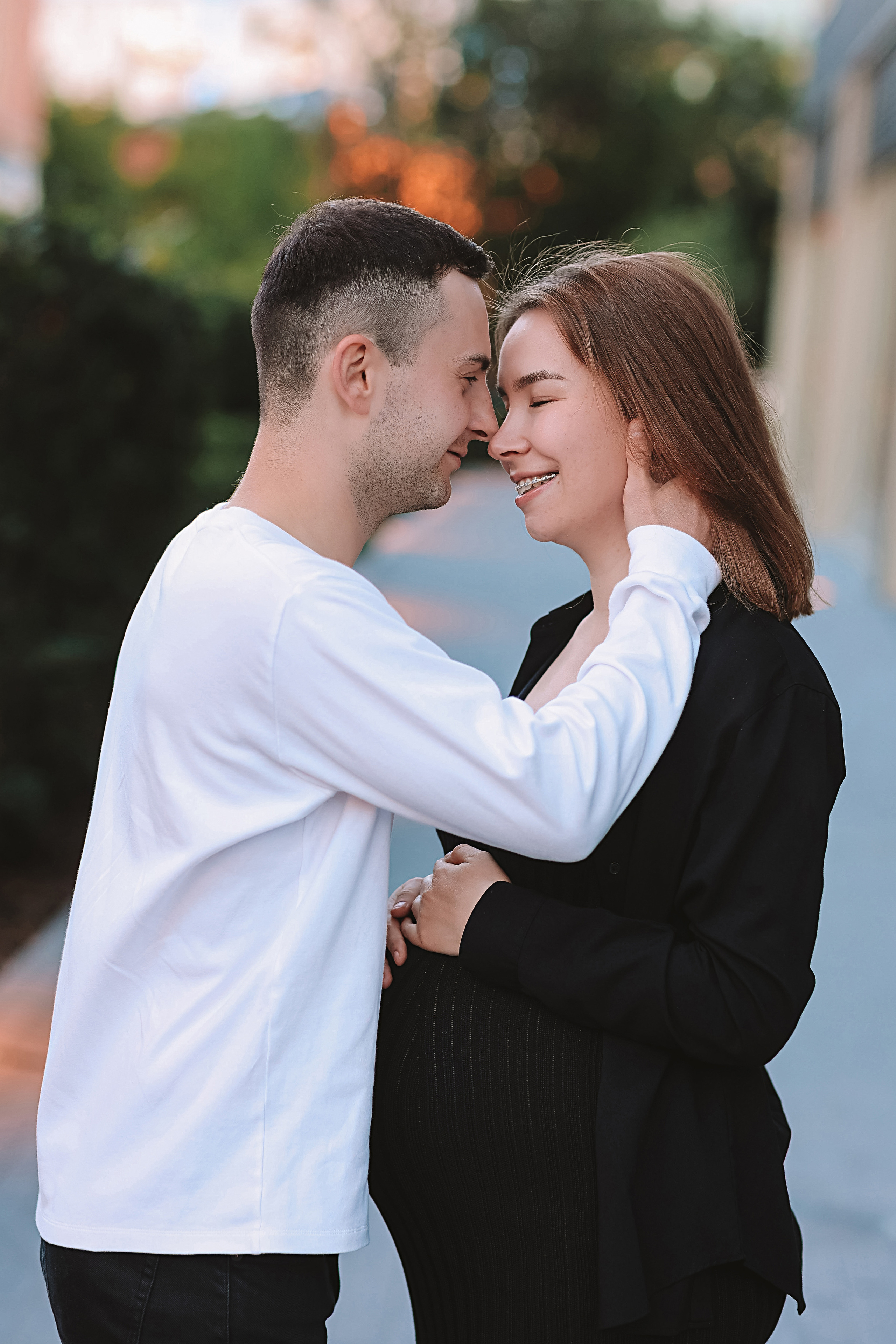 Беременность (центр города). Семейный фотограф Тюмень, фотограф на роды Салмина Мария