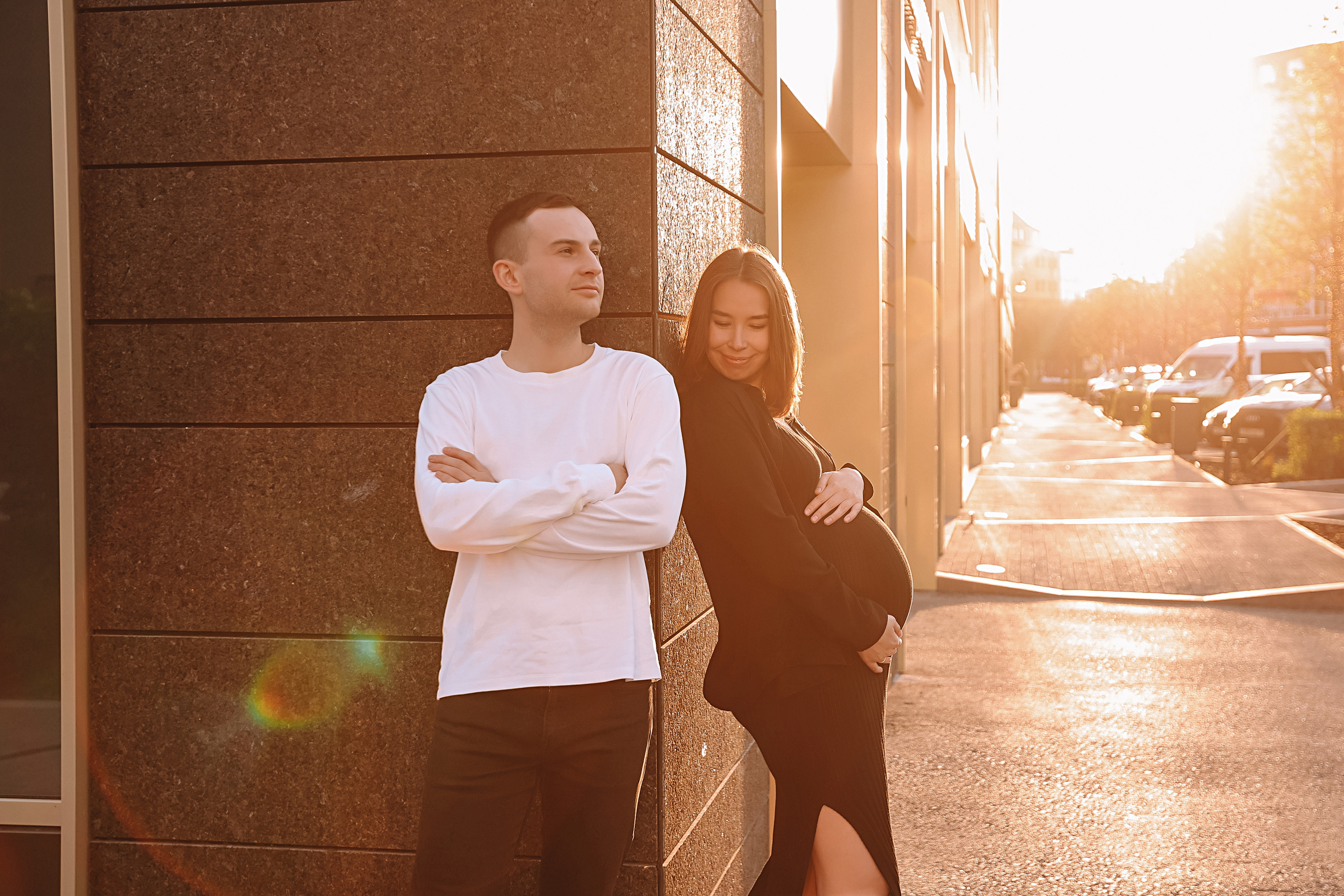 Беременность (центр города). Семейный фотограф Тюмень, фотограф на роды Салмина Мария