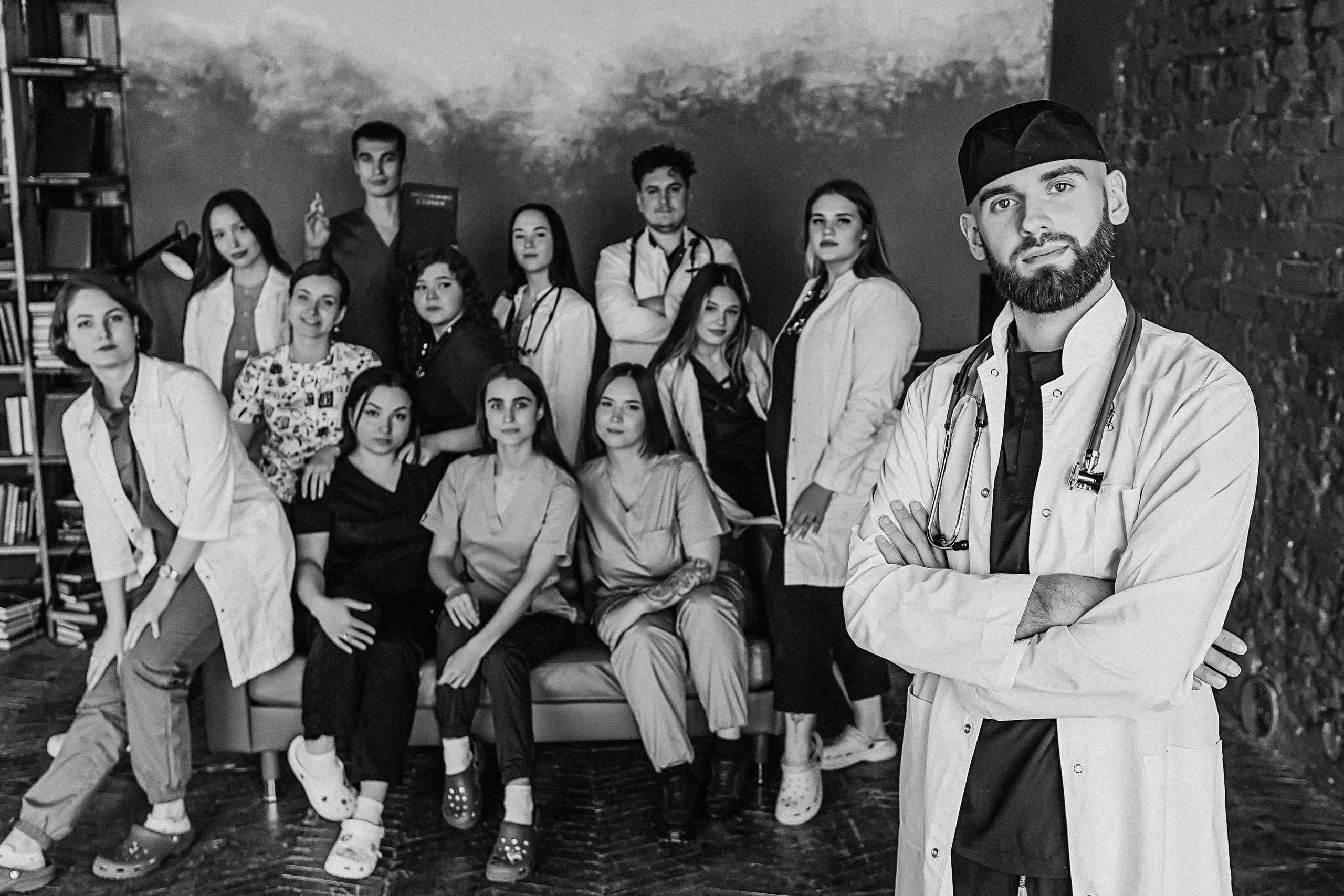 Медицинский. Семейный фотограф Тюмень, фотограф на роды Салмина Мария