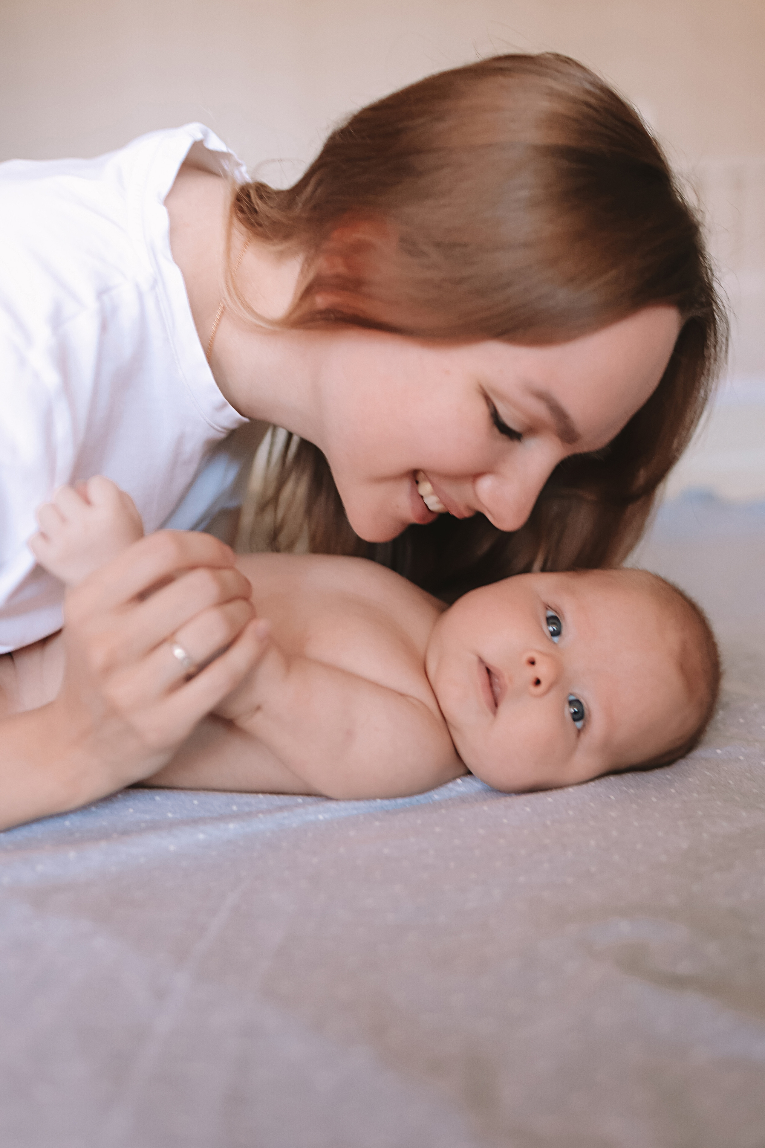 Аня, 2 месяца. Семейный фотограф Тюмень, фотограф на роды Салмина Мария