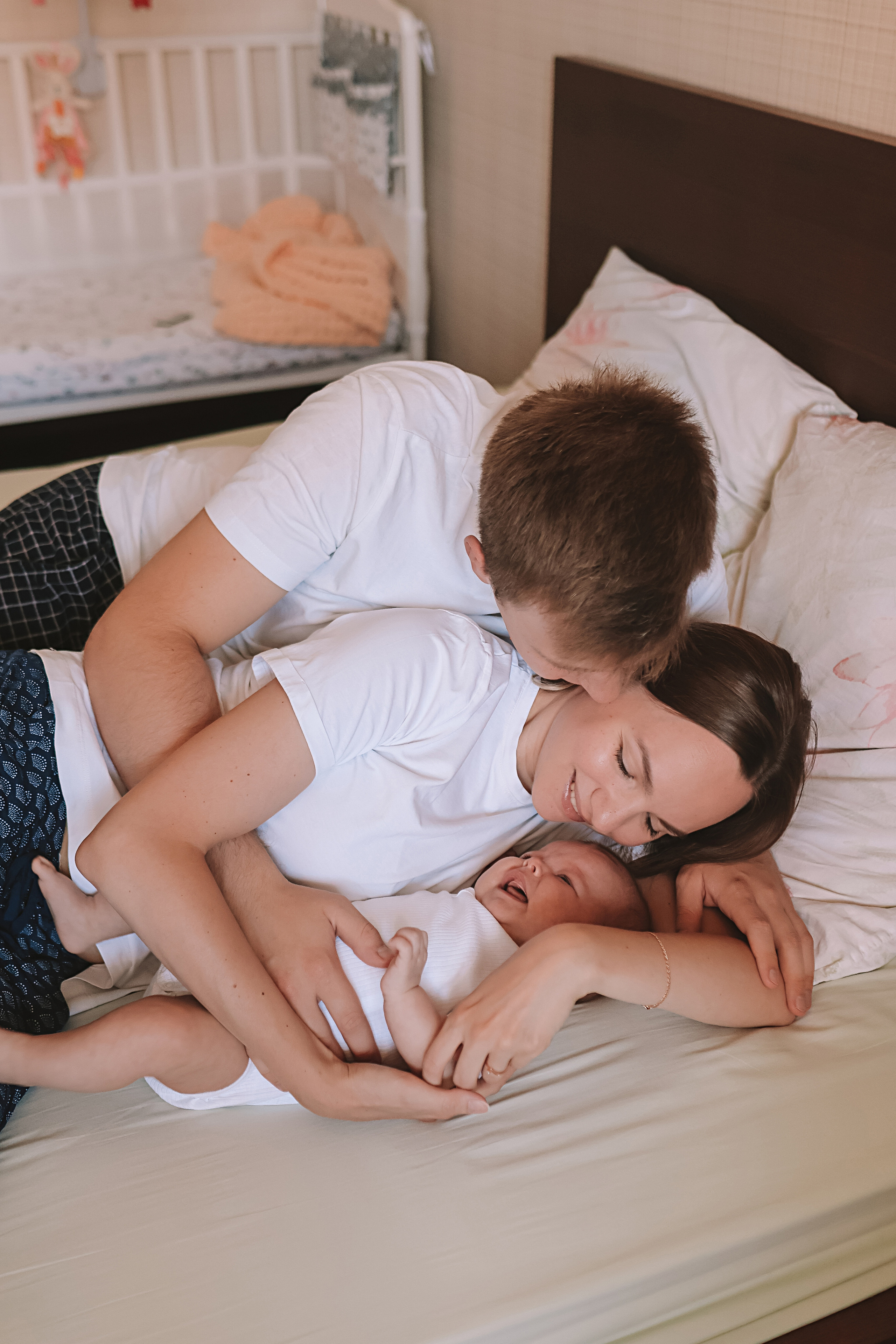 Аня, 2 месяца. Семейный фотограф Тюмень, фотограф на роды Салмина Мария