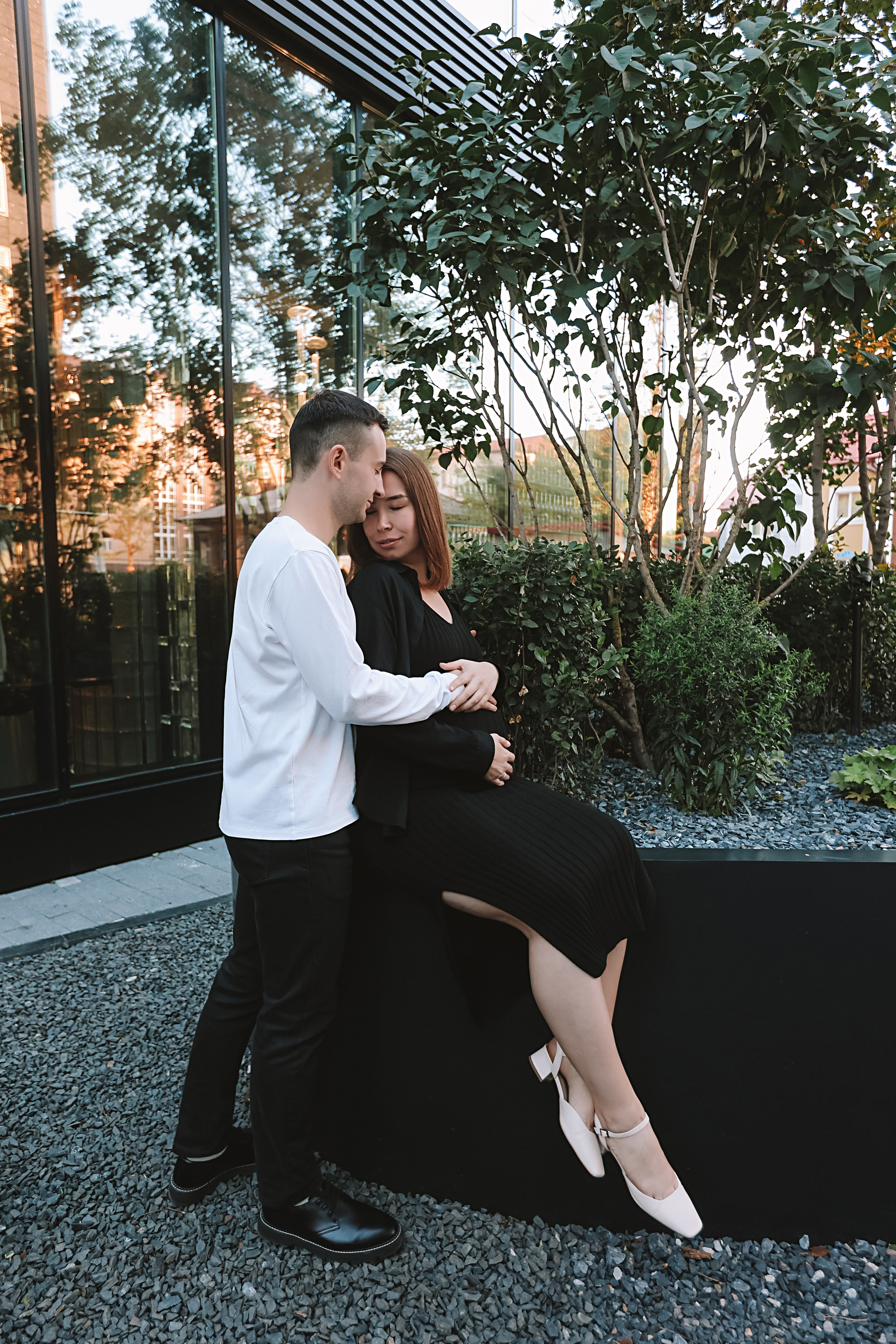 Беременность (центр города). Семейный фотограф Тюмень, фотограф на роды Салмина Мария