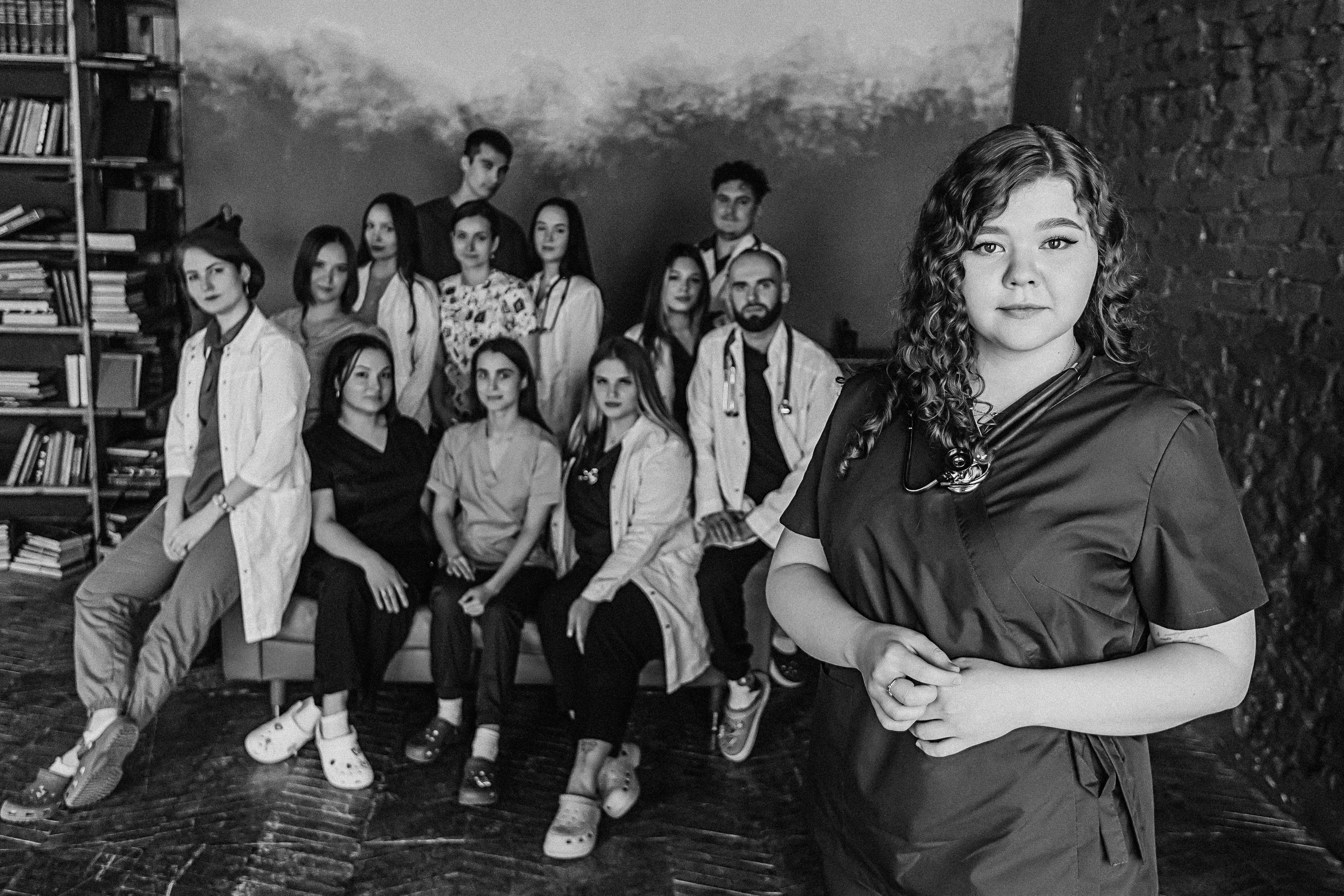 Медицинский. Семейный фотограф Тюмень, фотограф на роды Салмина Мария