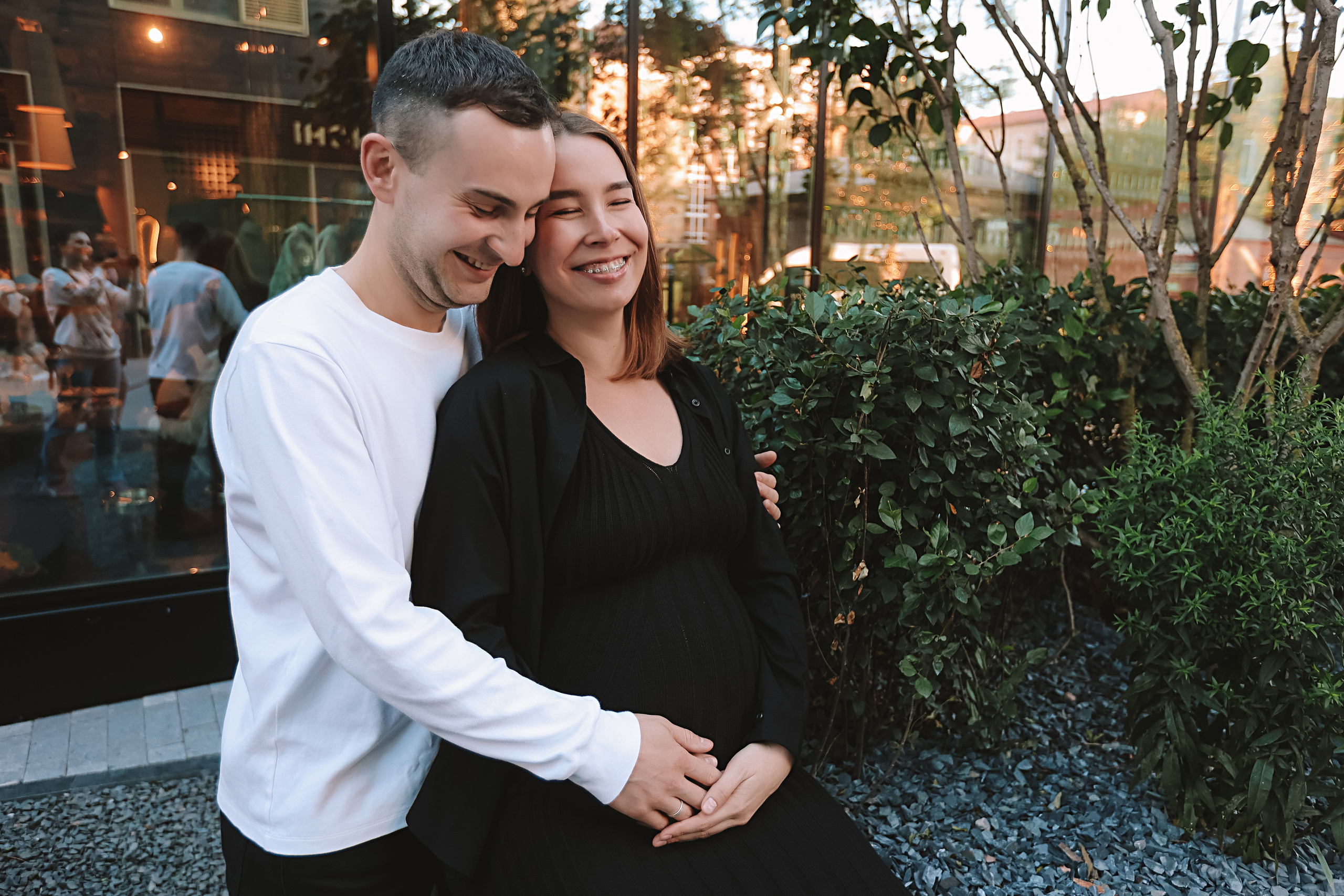 Беременность (центр города). Семейный фотограф Тюмень, фотограф на роды Салмина Мария