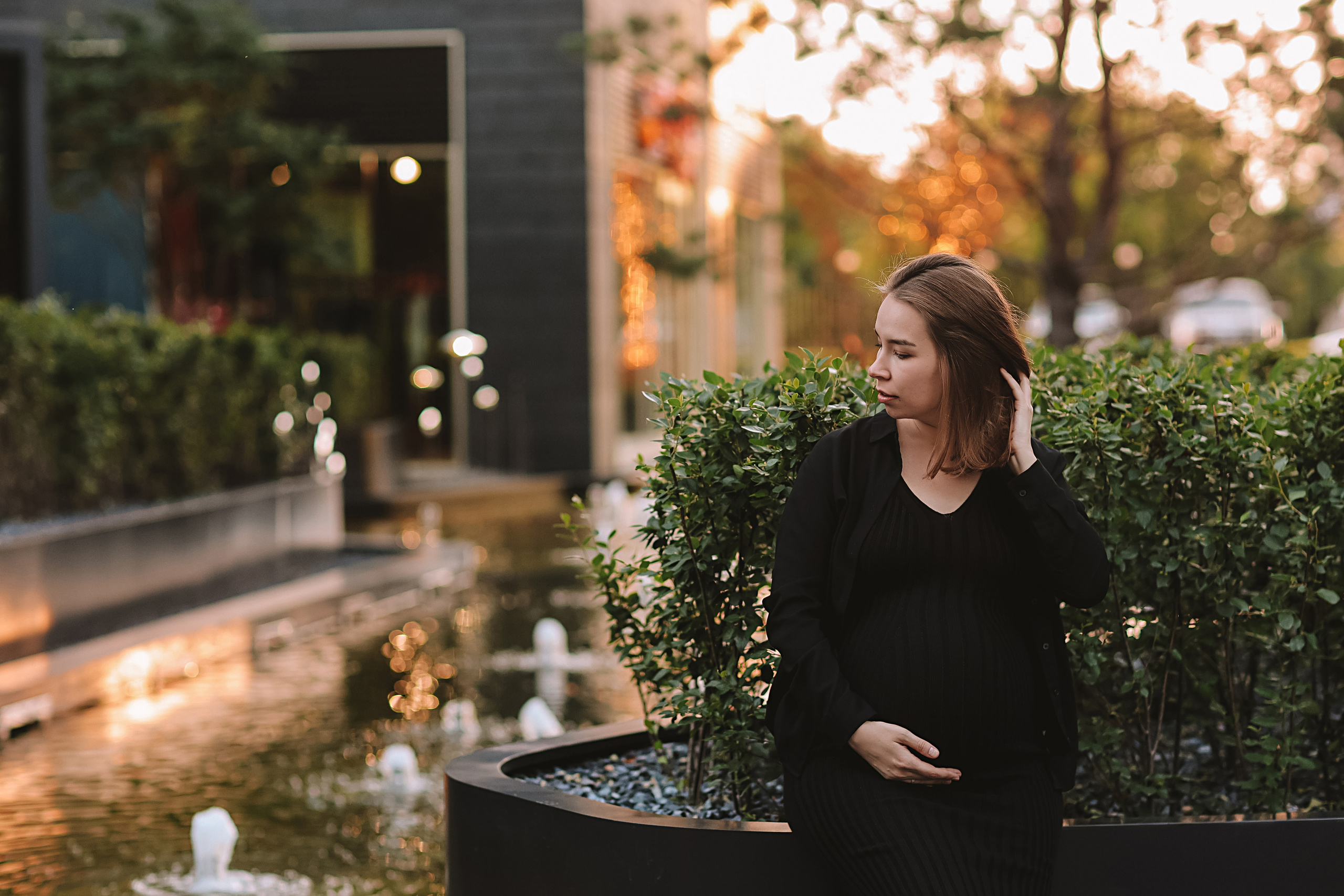 Беременность (центр города). Семейный фотограф Тюмень, фотограф на роды Салмина Мария