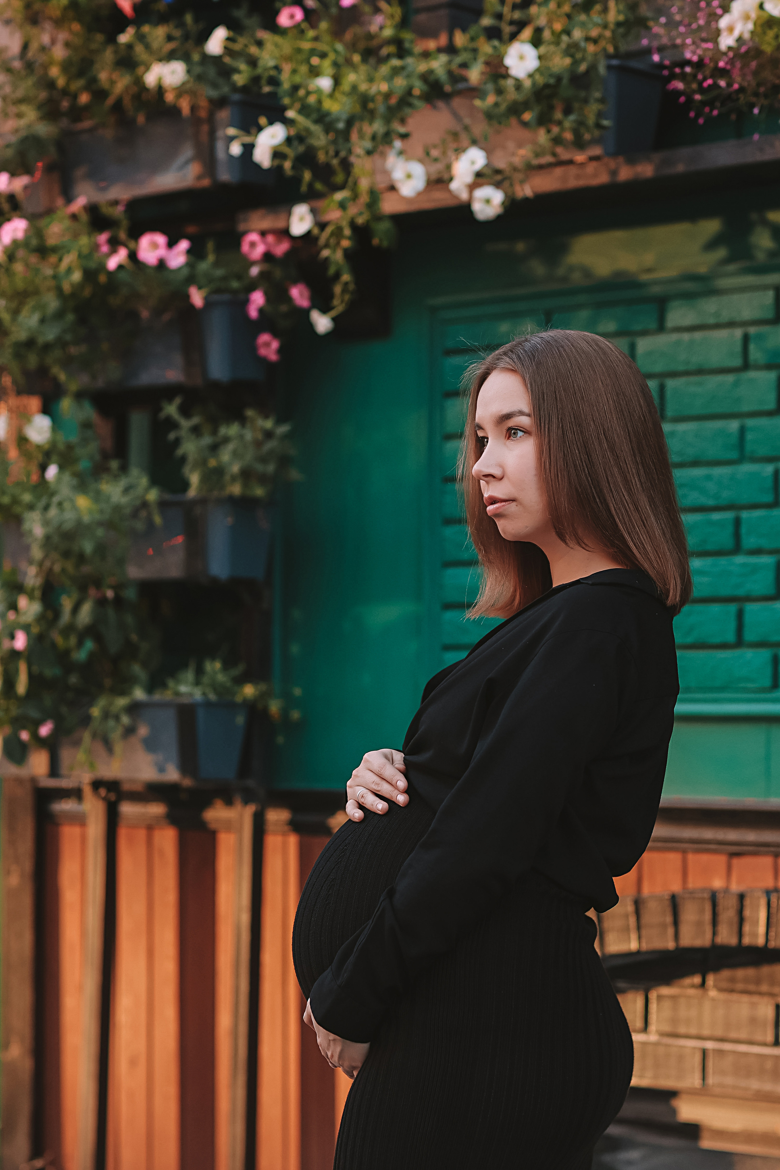 Беременность (центр города). Семейный фотограф Тюмень, фотограф на роды Салмина Мария