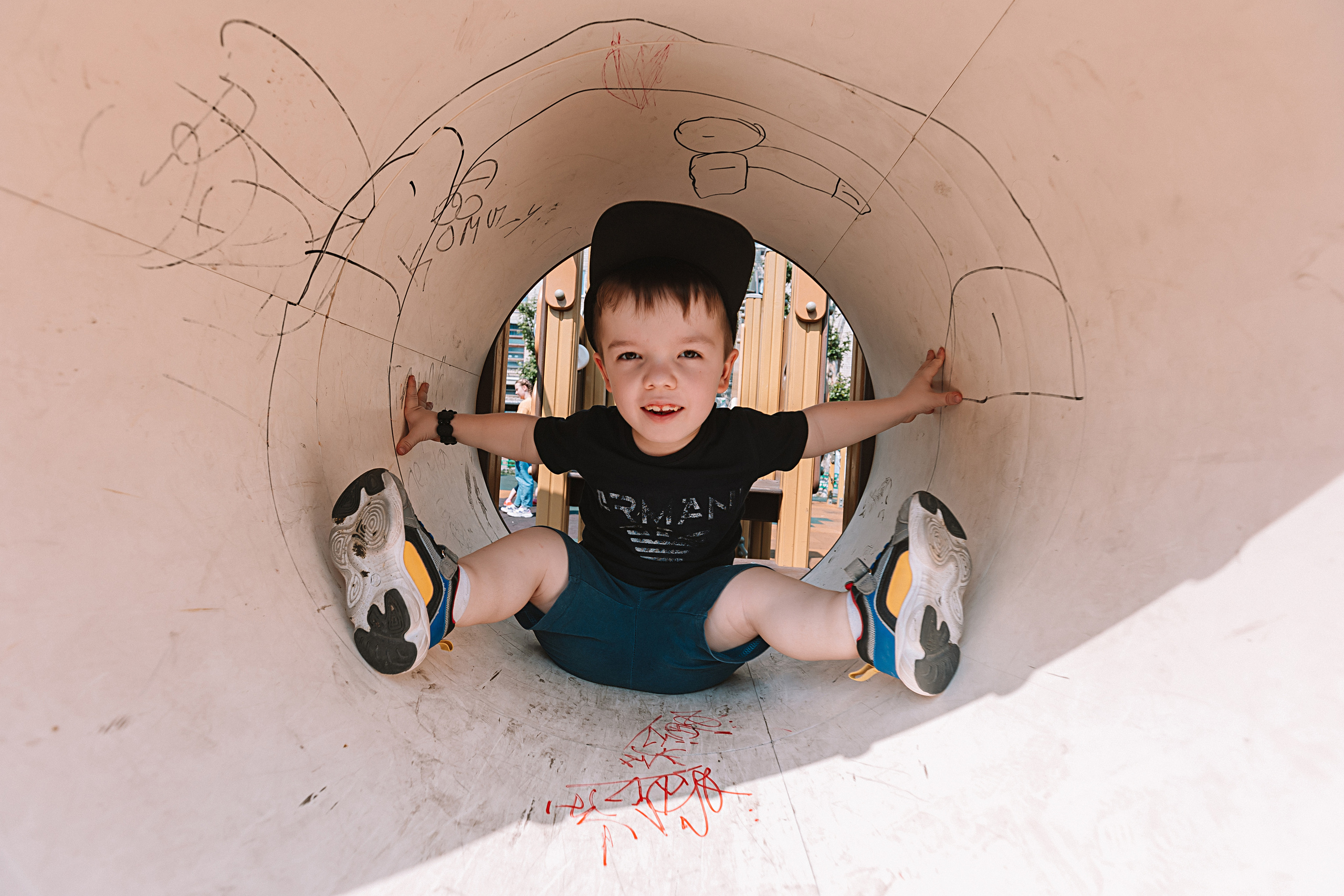 Один день в саду (частный). Семейный фотограф Тюмень, фотограф на роды Салмина Мария