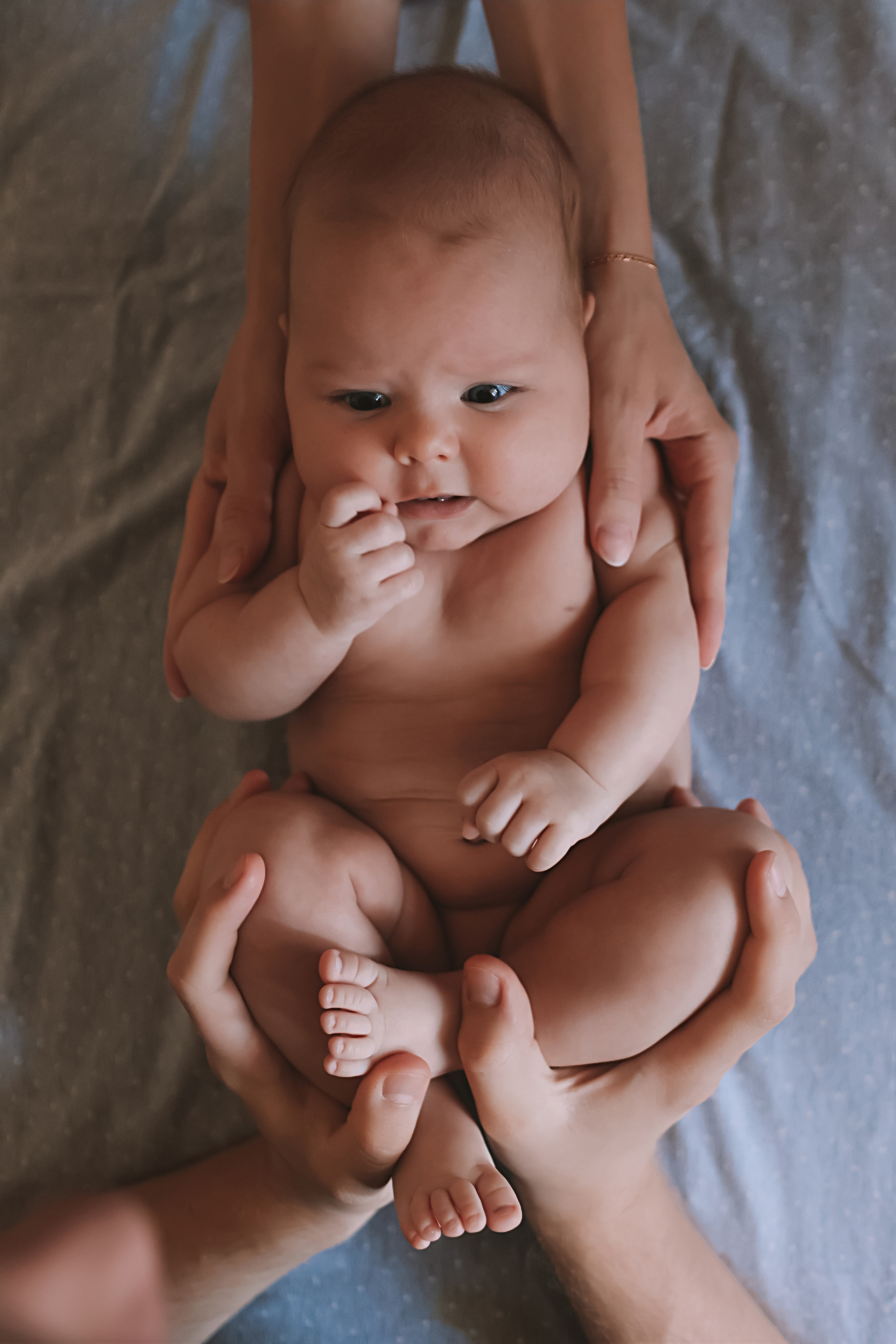 Аня, 2 месяца. Семейный фотограф Тюмень, фотограф на роды Салмина Мария