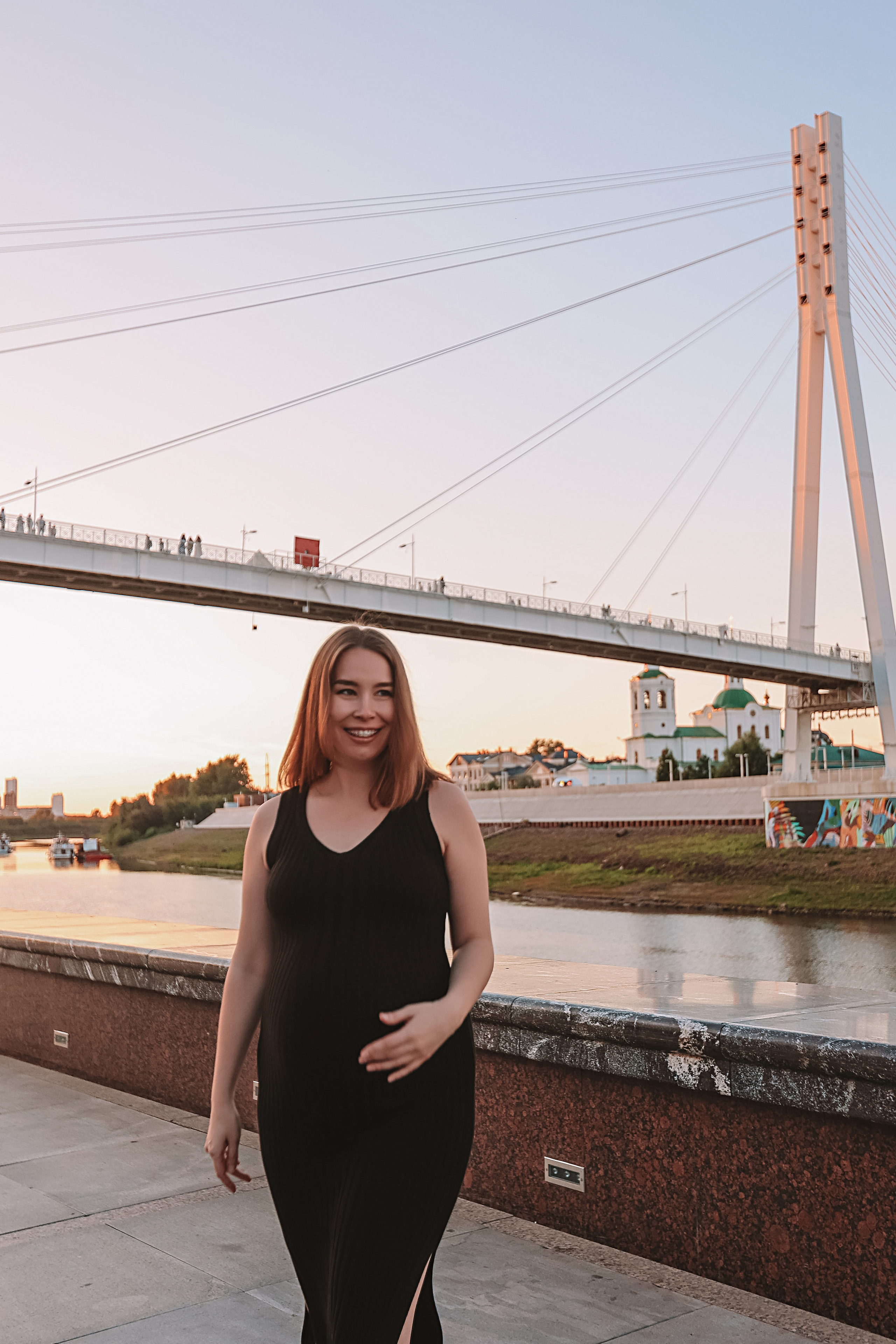 Беременность (центр города). Семейный фотограф Тюмень, фотограф на роды Салмина Мария