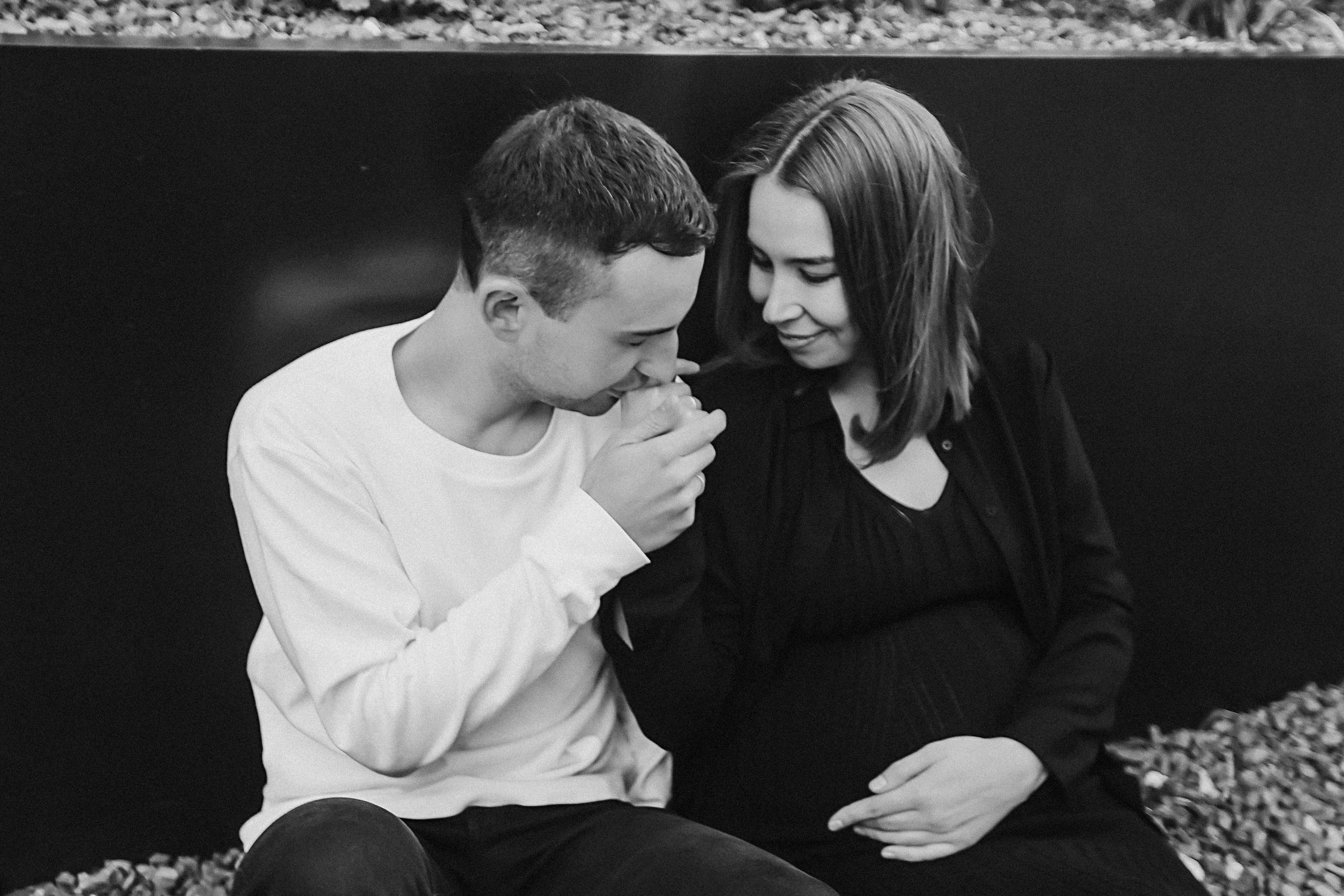 Беременность (центр города). Семейный фотограф Тюмень, фотограф на роды Салмина Мария