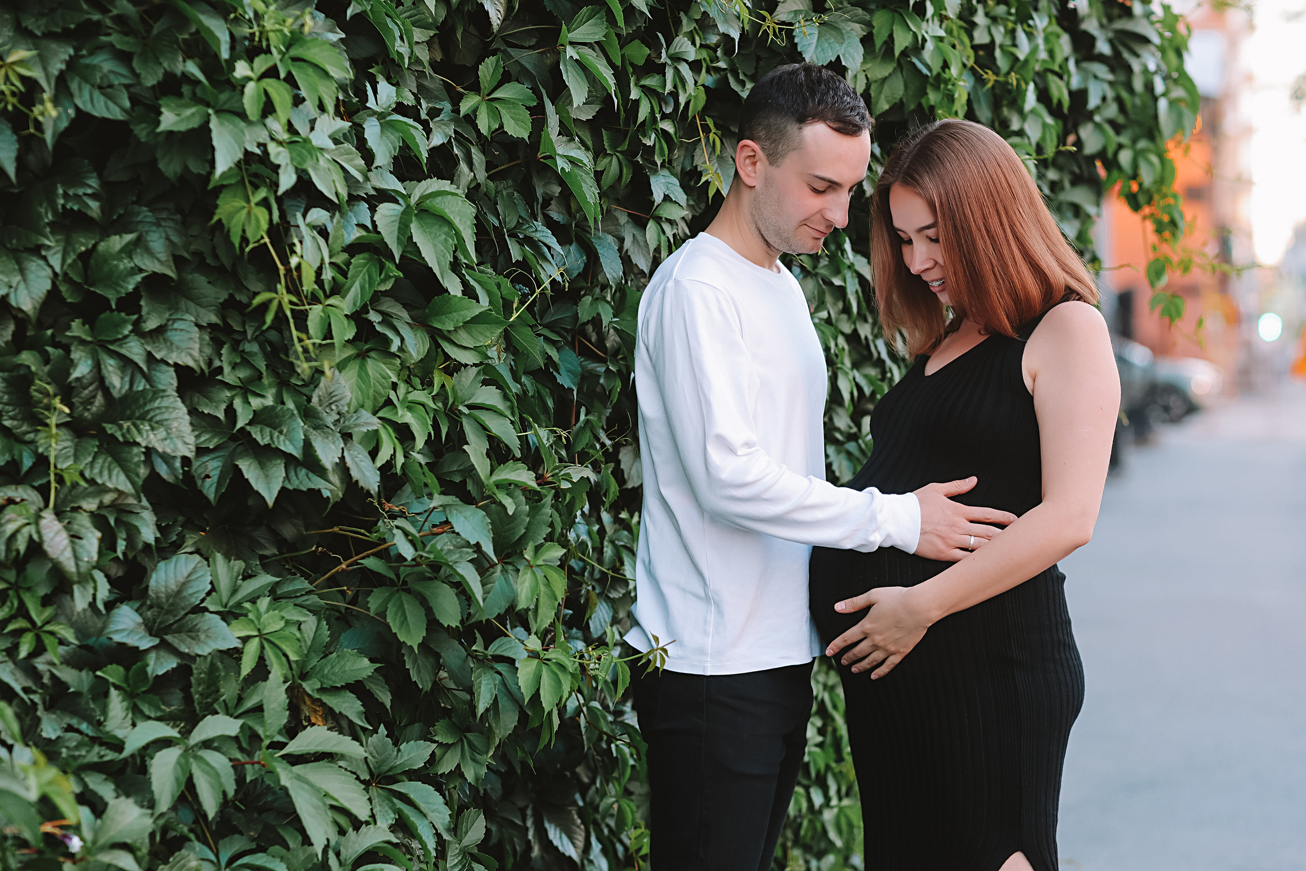 Беременность (центр города). Семейный фотограф Тюмень, фотограф на роды Салмина Мария