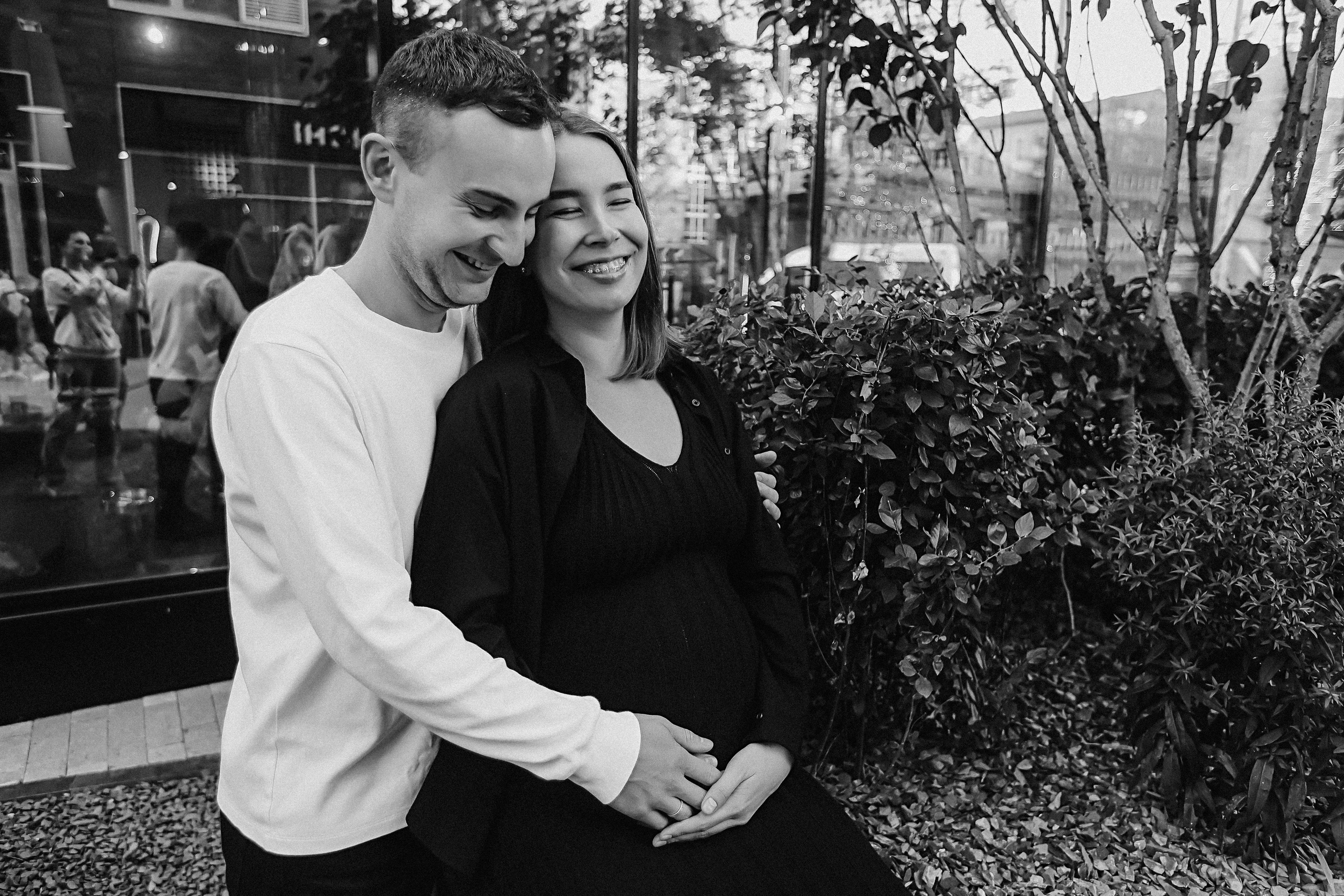 Беременность (центр города). Семейный фотограф Тюмень, фотограф на роды Салмина Мария