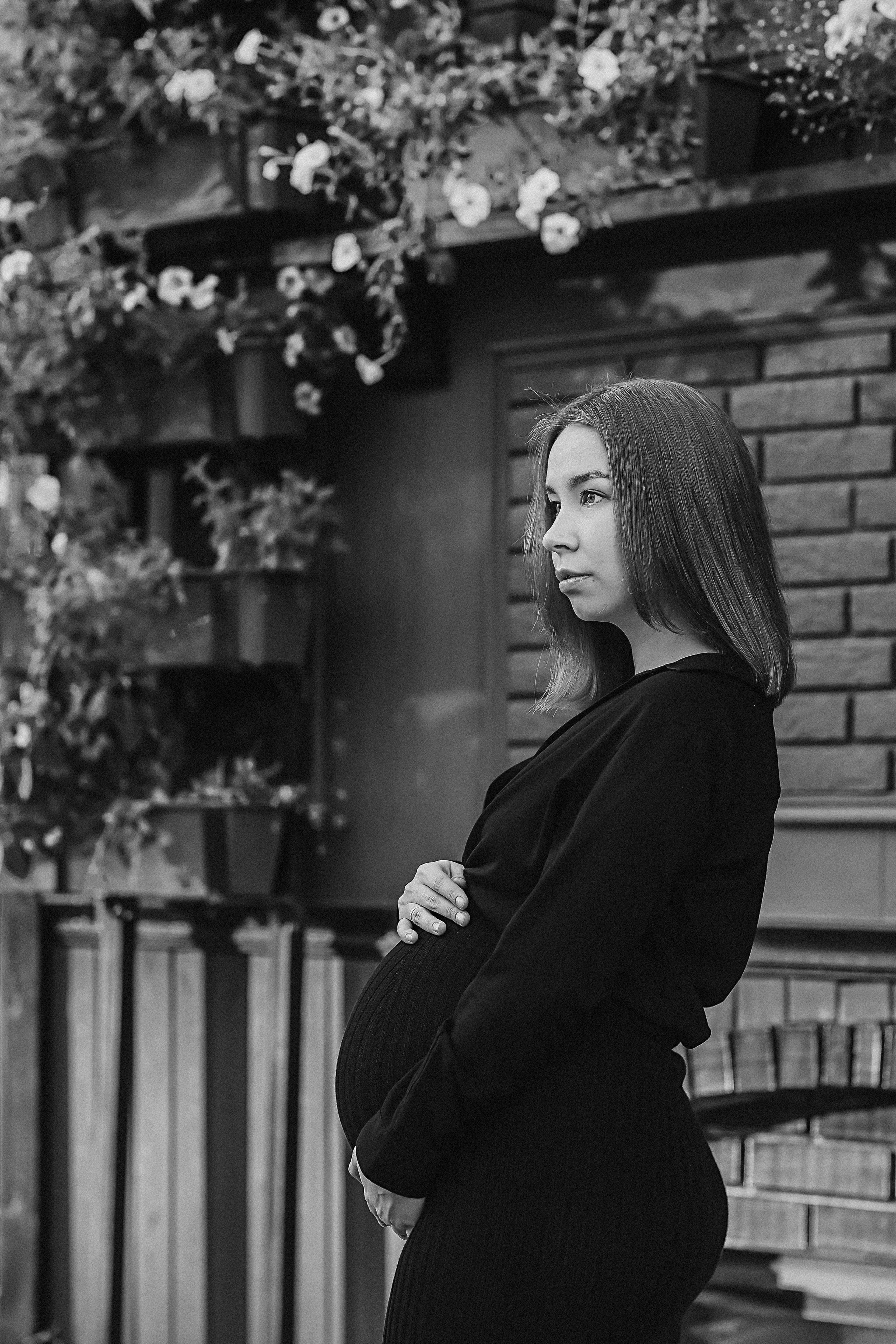 Беременность (центр города). Семейный фотограф Тюмень, фотограф на роды Салмина Мария