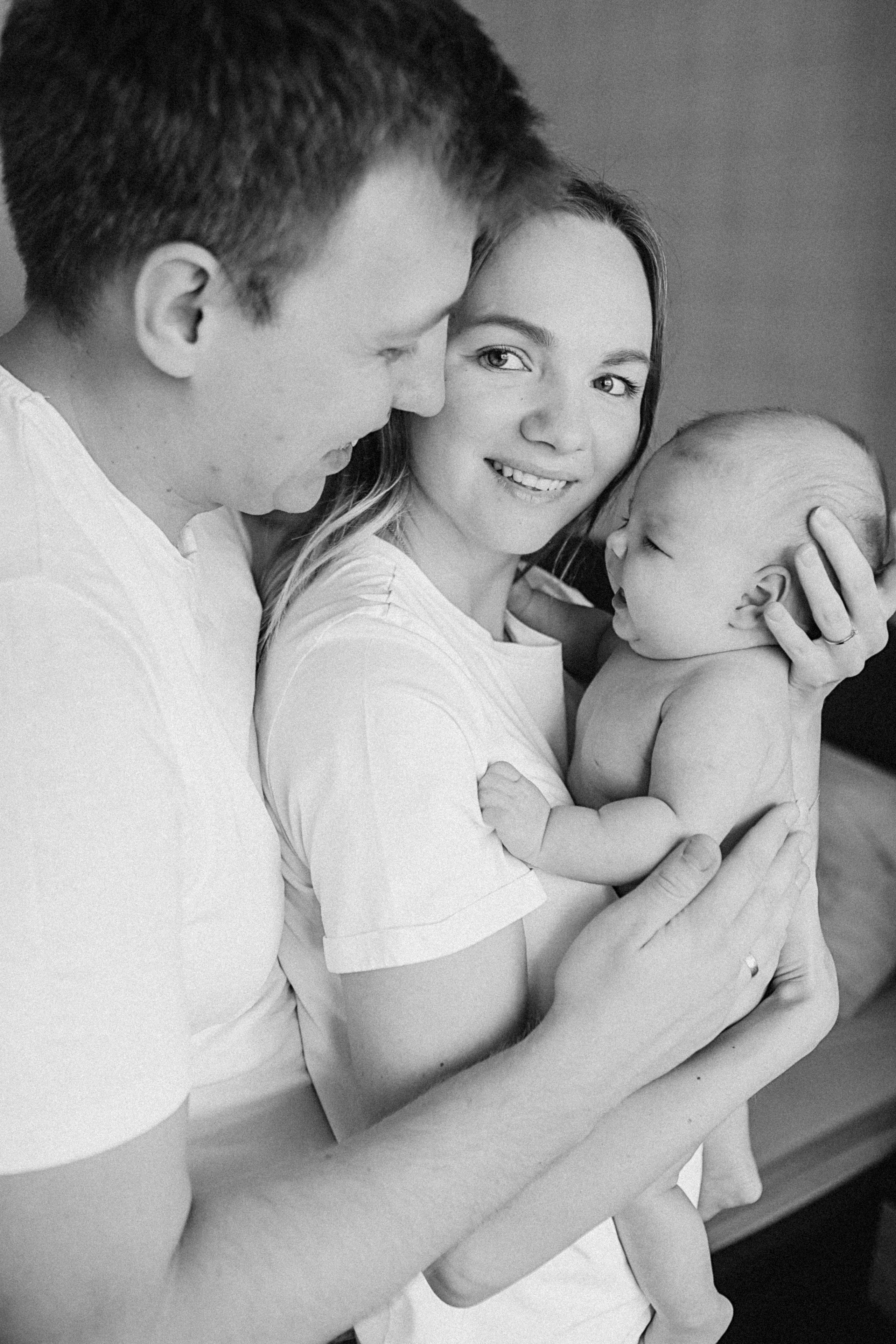 Аня, 2 месяца. Семейный фотограф Тюмень, фотограф на роды Салмина Мария