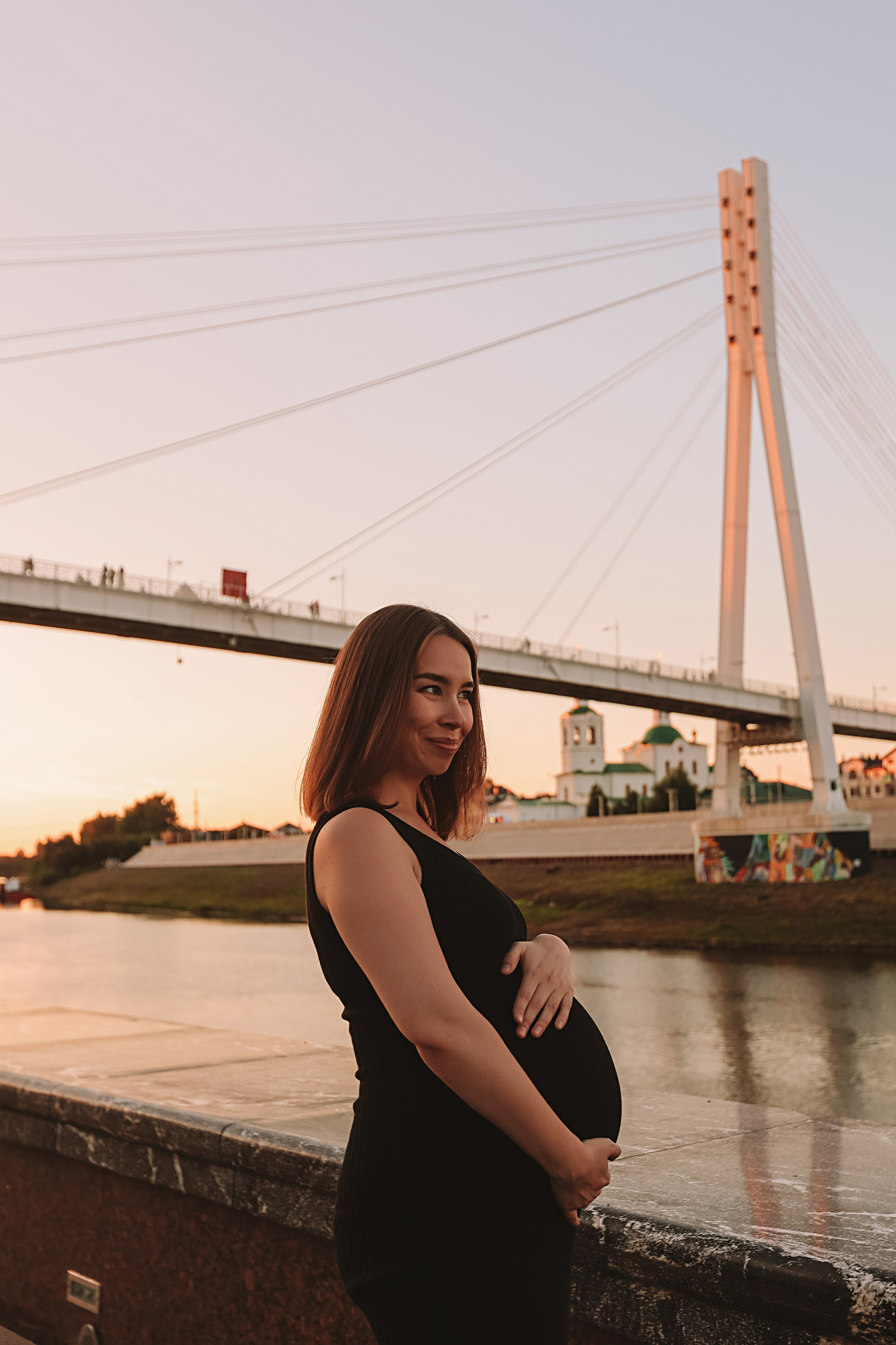 Беременность (центр города). Семейный фотограф Тюмень, фотограф на роды Салмина Мария