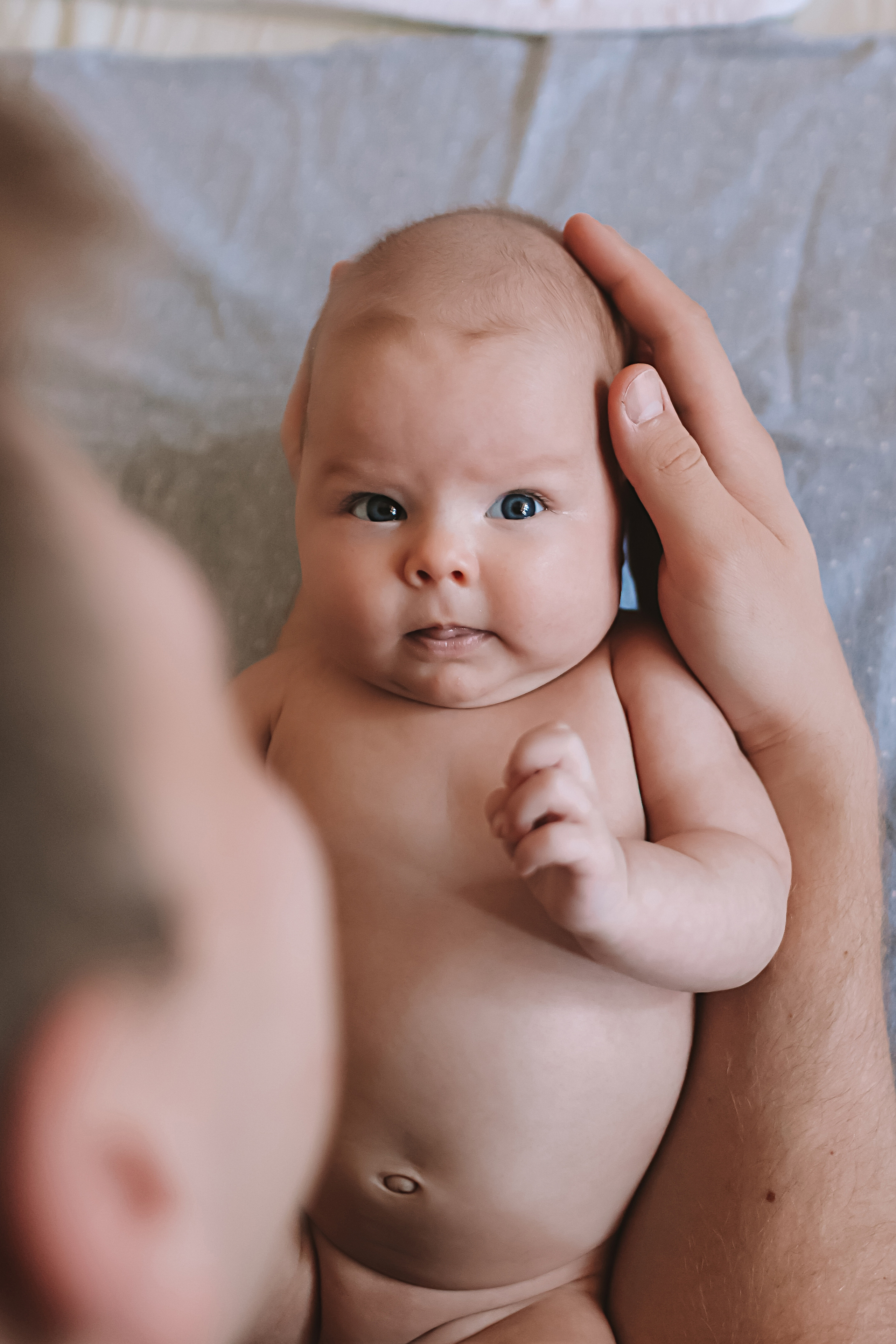 Аня, 2 месяца. Семейный фотограф Тюмень, фотограф на роды Салмина Мария