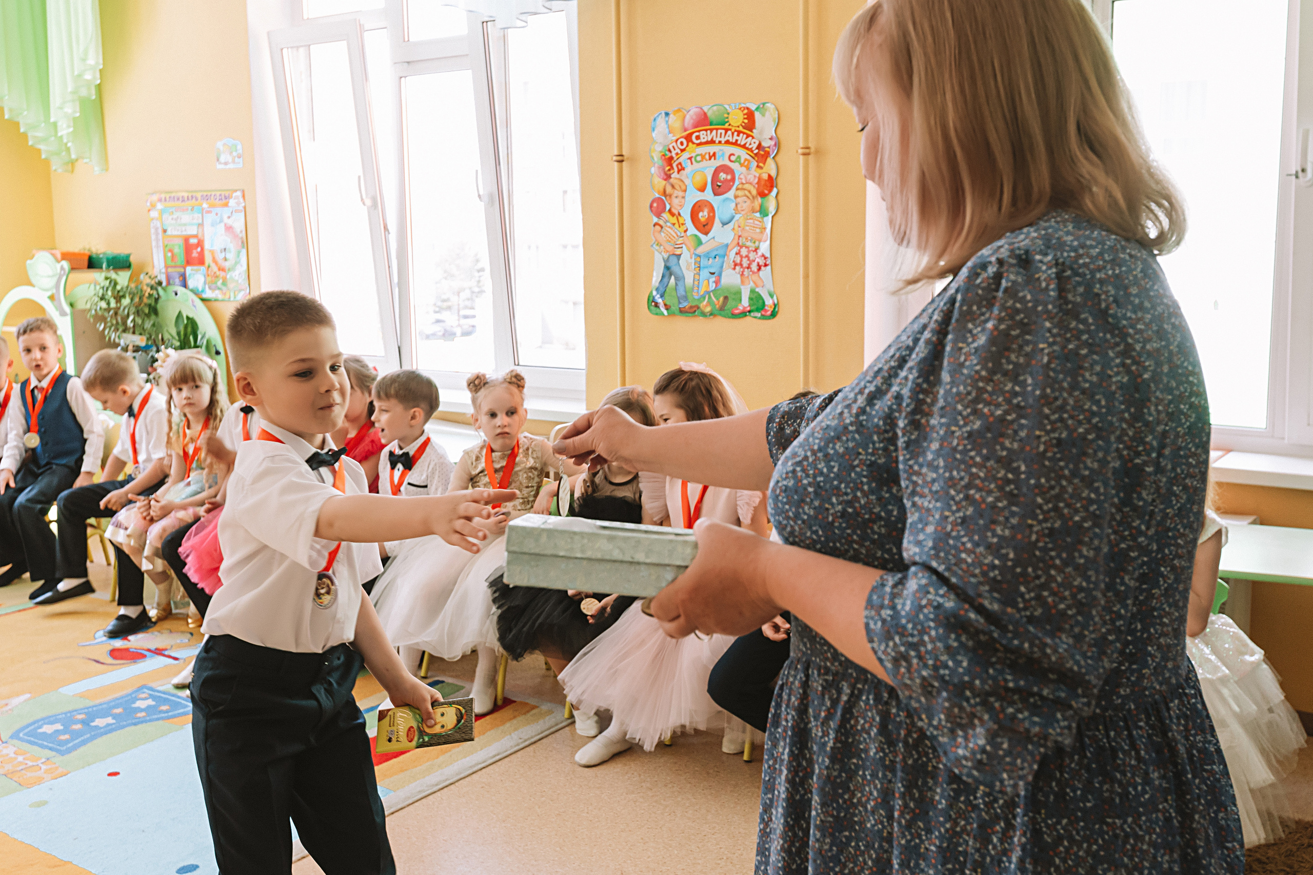 Выпускной детский сад. Семейный фотограф Тюмень, фотограф на роды Салмина Мария