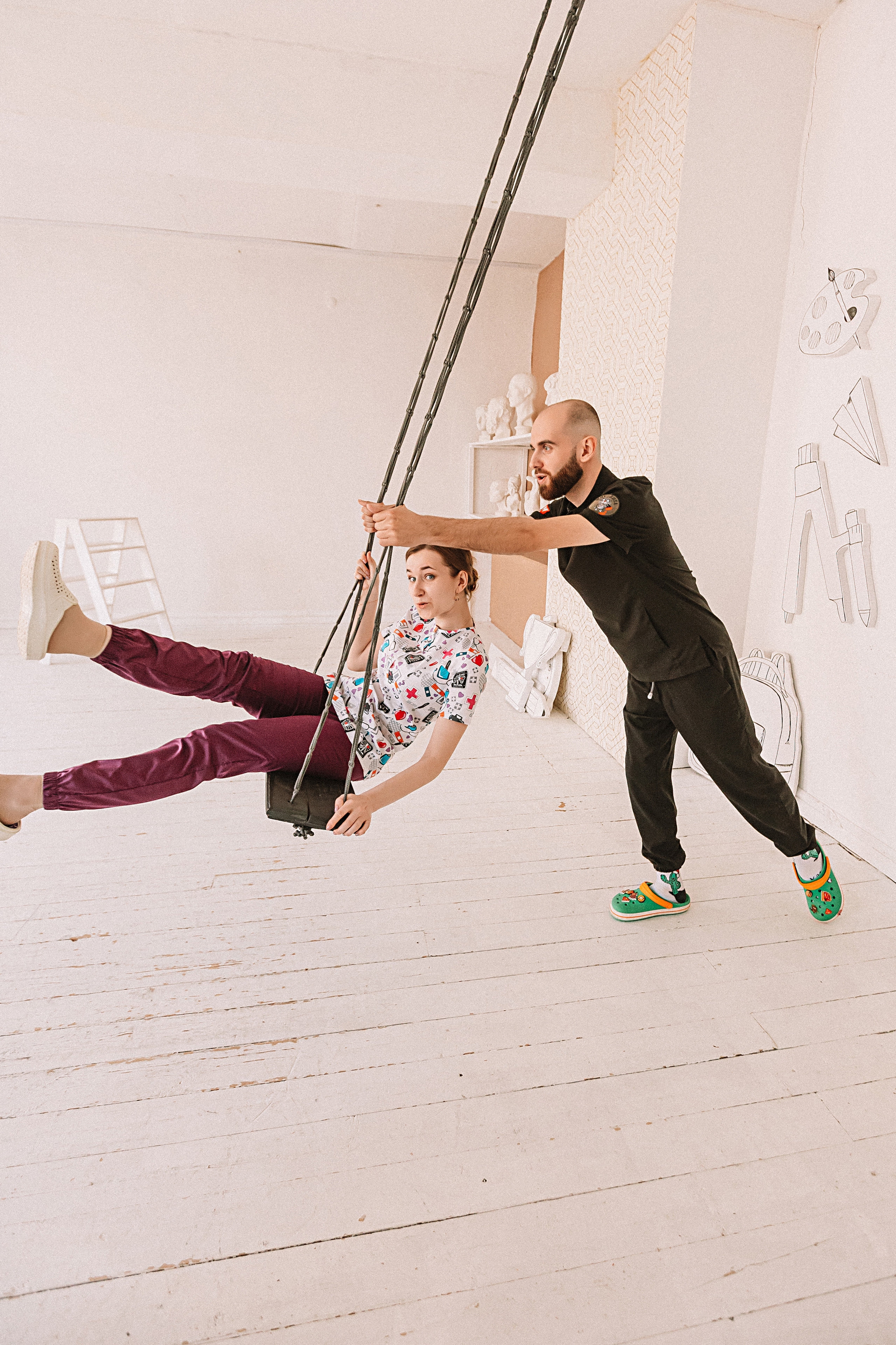 Медицинский. Семейный фотограф Тюмень, фотограф на роды Салмина Мария