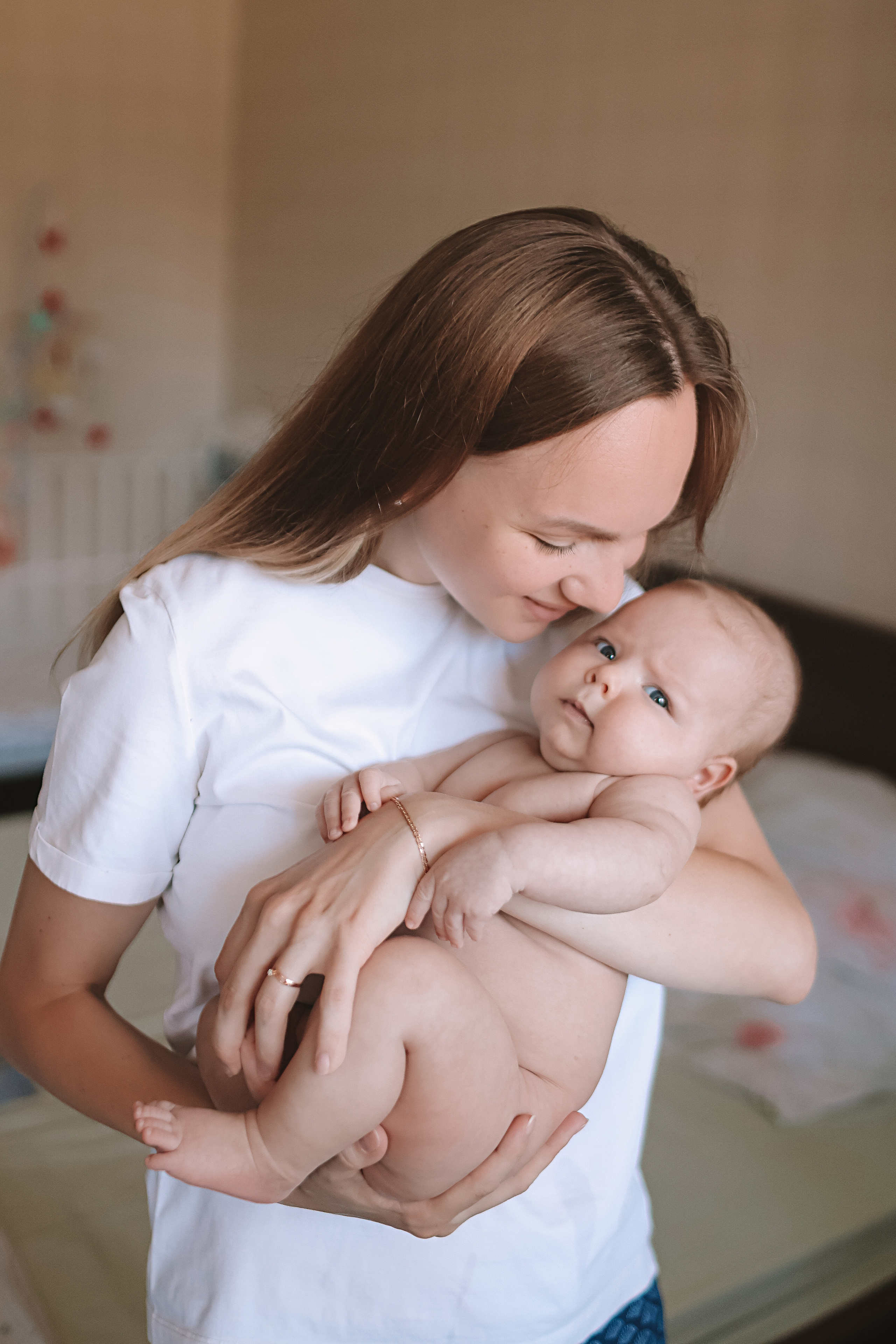 Аня, 2 месяца. Семейный фотограф Тюмень, фотограф на роды Салмина Мария