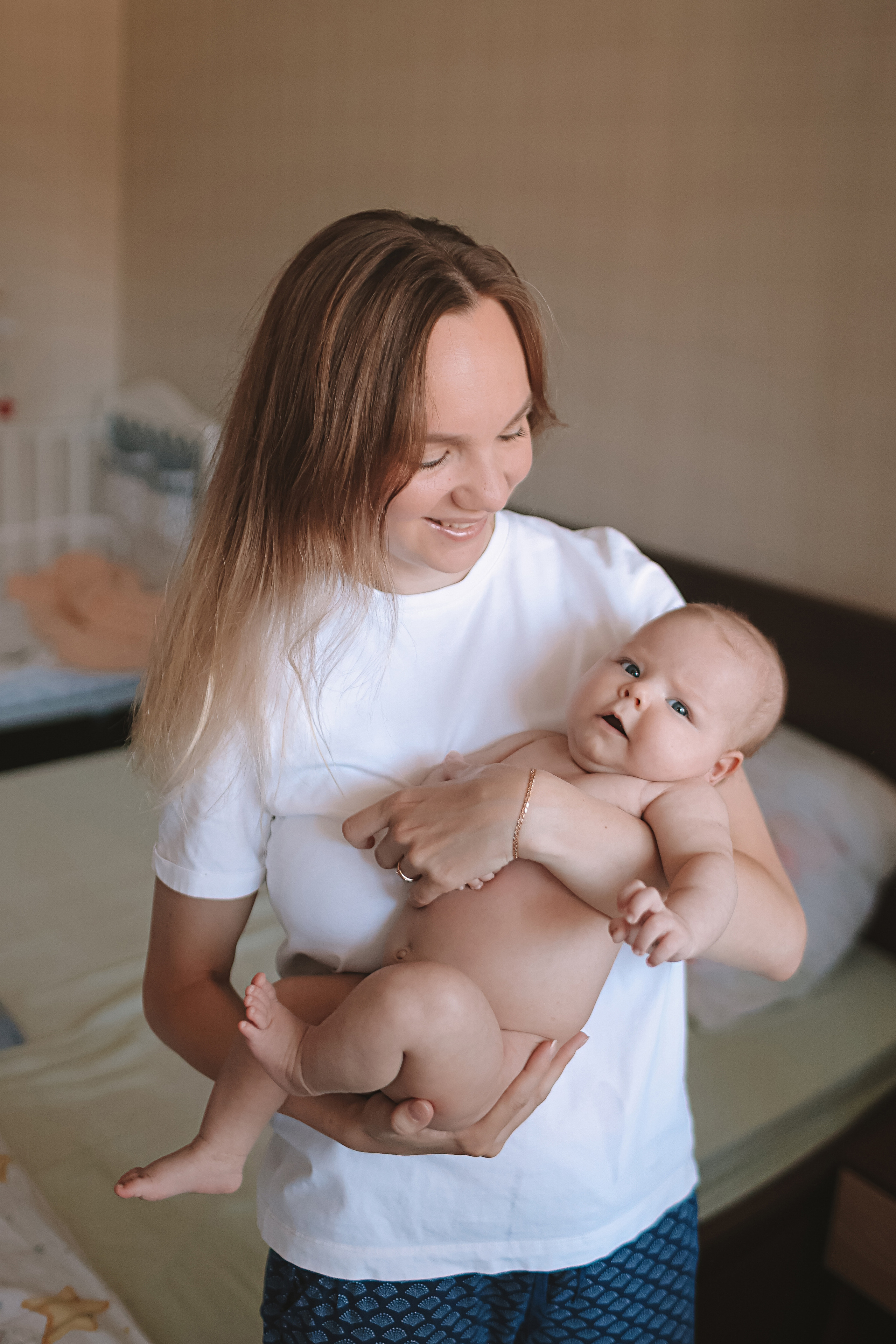 Аня, 2 месяца. Семейный фотограф Тюмень, фотограф на роды Салмина Мария