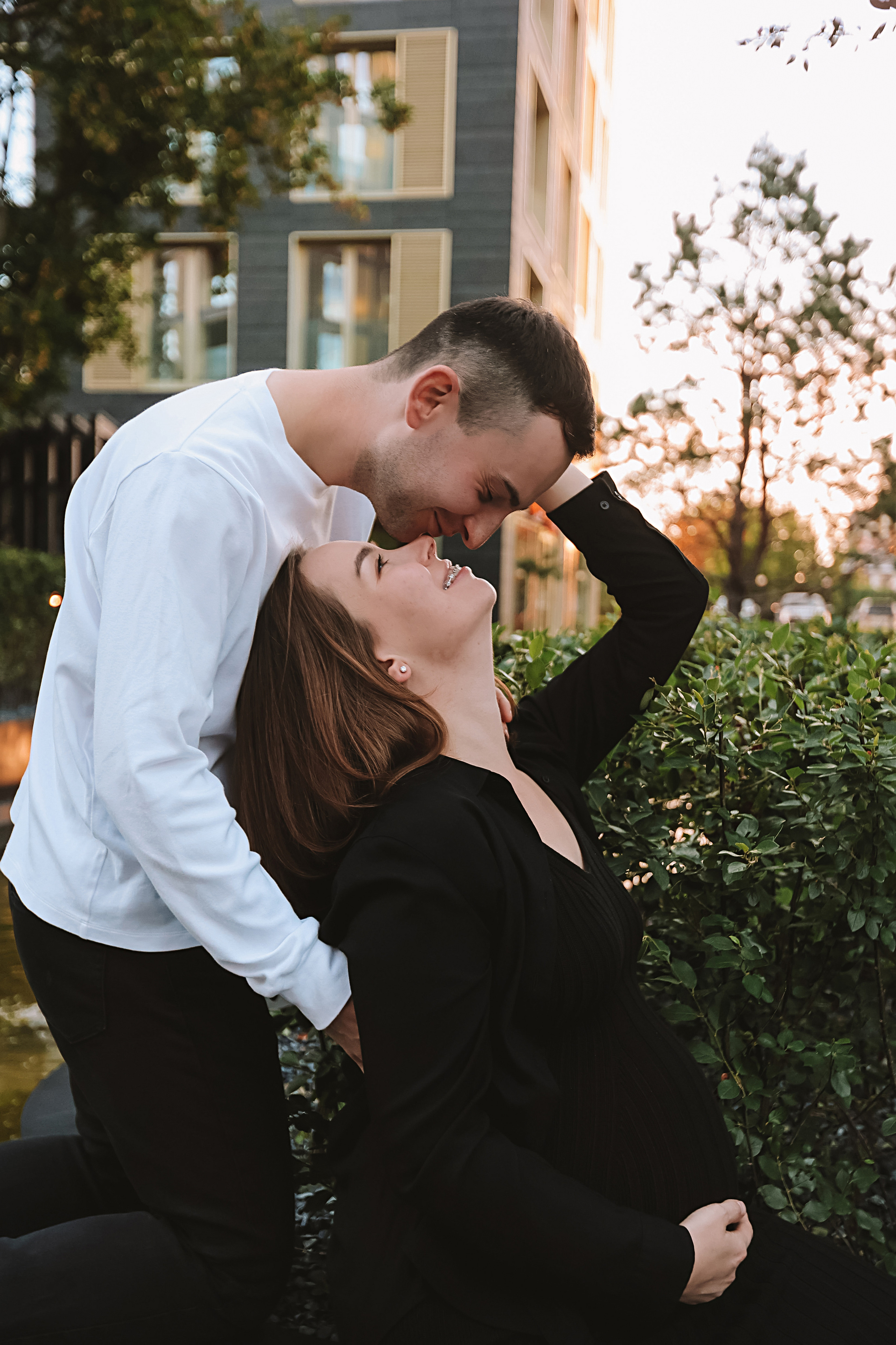 Беременность (центр города). Семейный фотограф Тюмень, фотограф на роды Салмина Мария