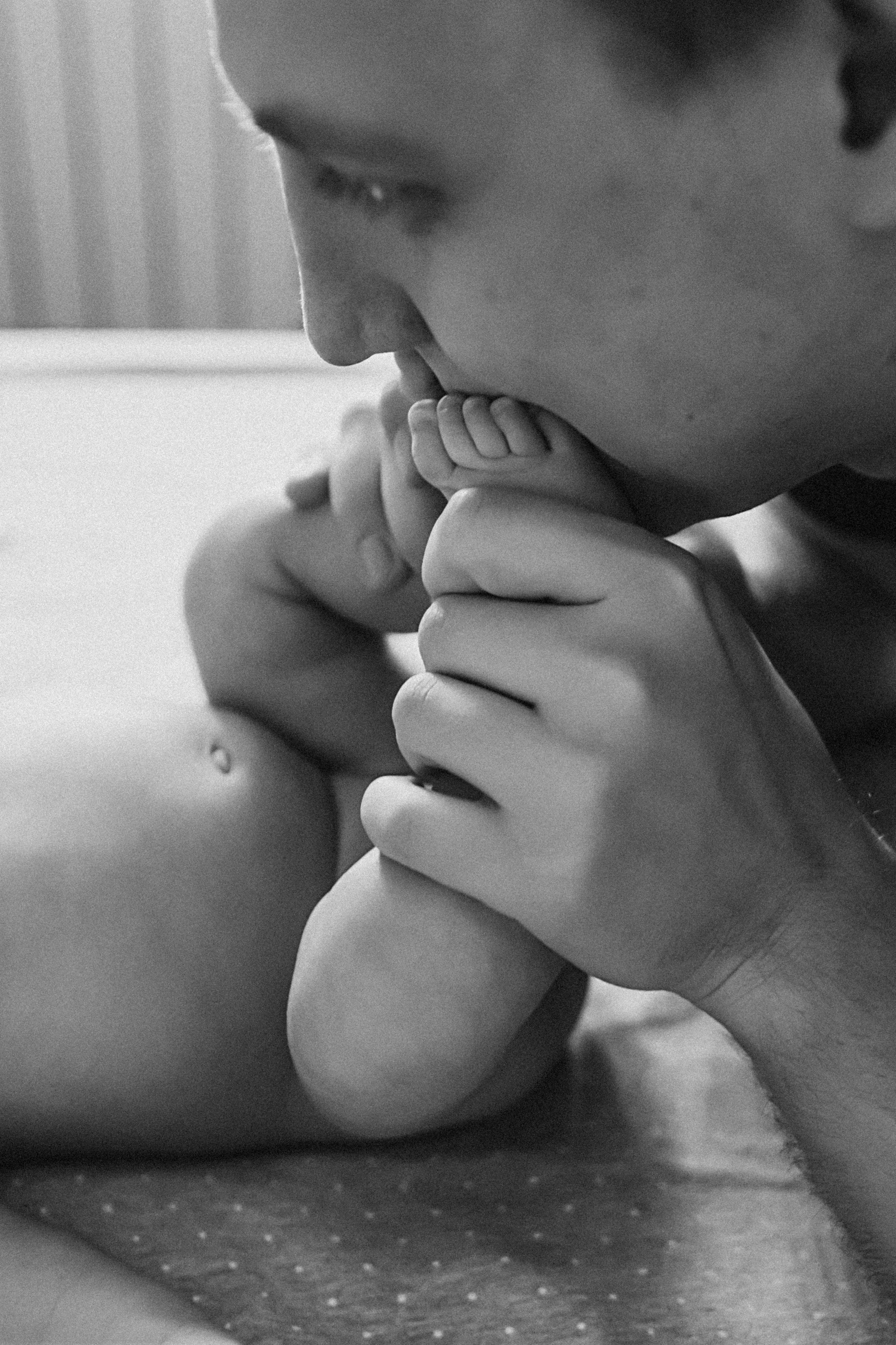 Аня, 2 месяца. Семейный фотограф Тюмень, фотограф на роды Салмина Мария