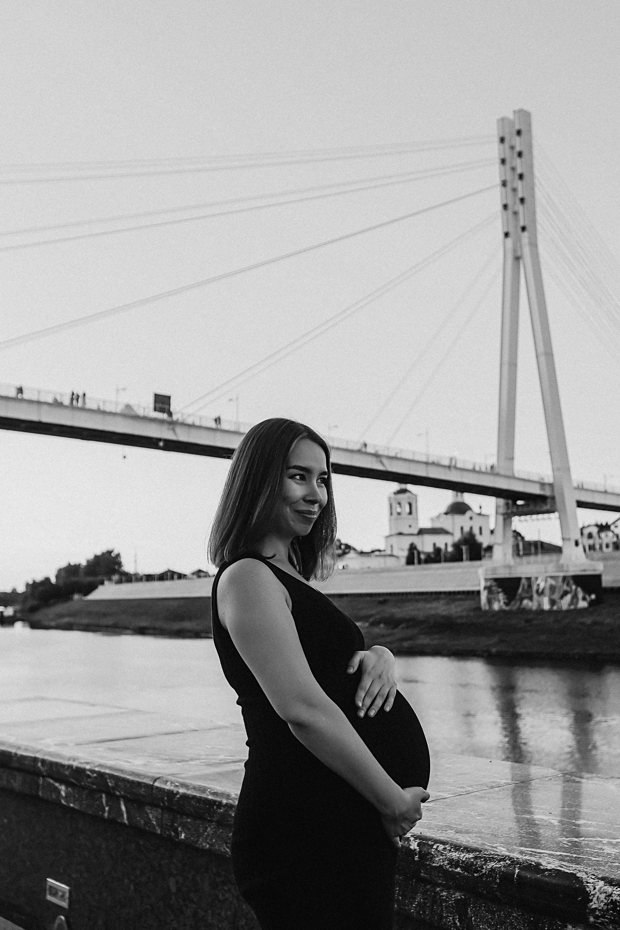 Беременность (центр города). Семейный фотограф Тюмень, фотограф на роды Салмина Мария