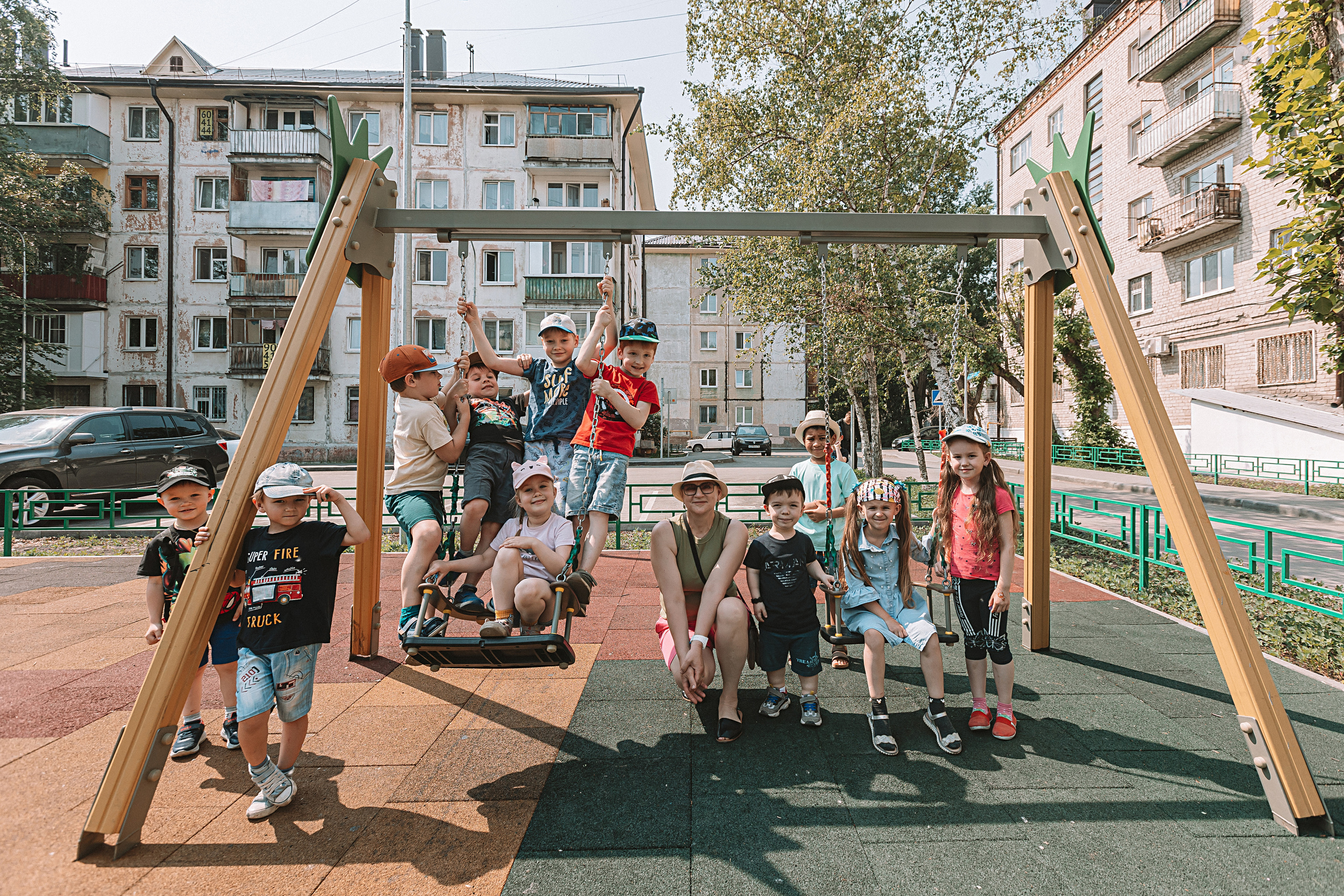Один день в саду (частный). Семейный фотограф Тюмень, фотограф на роды Салмина Мария