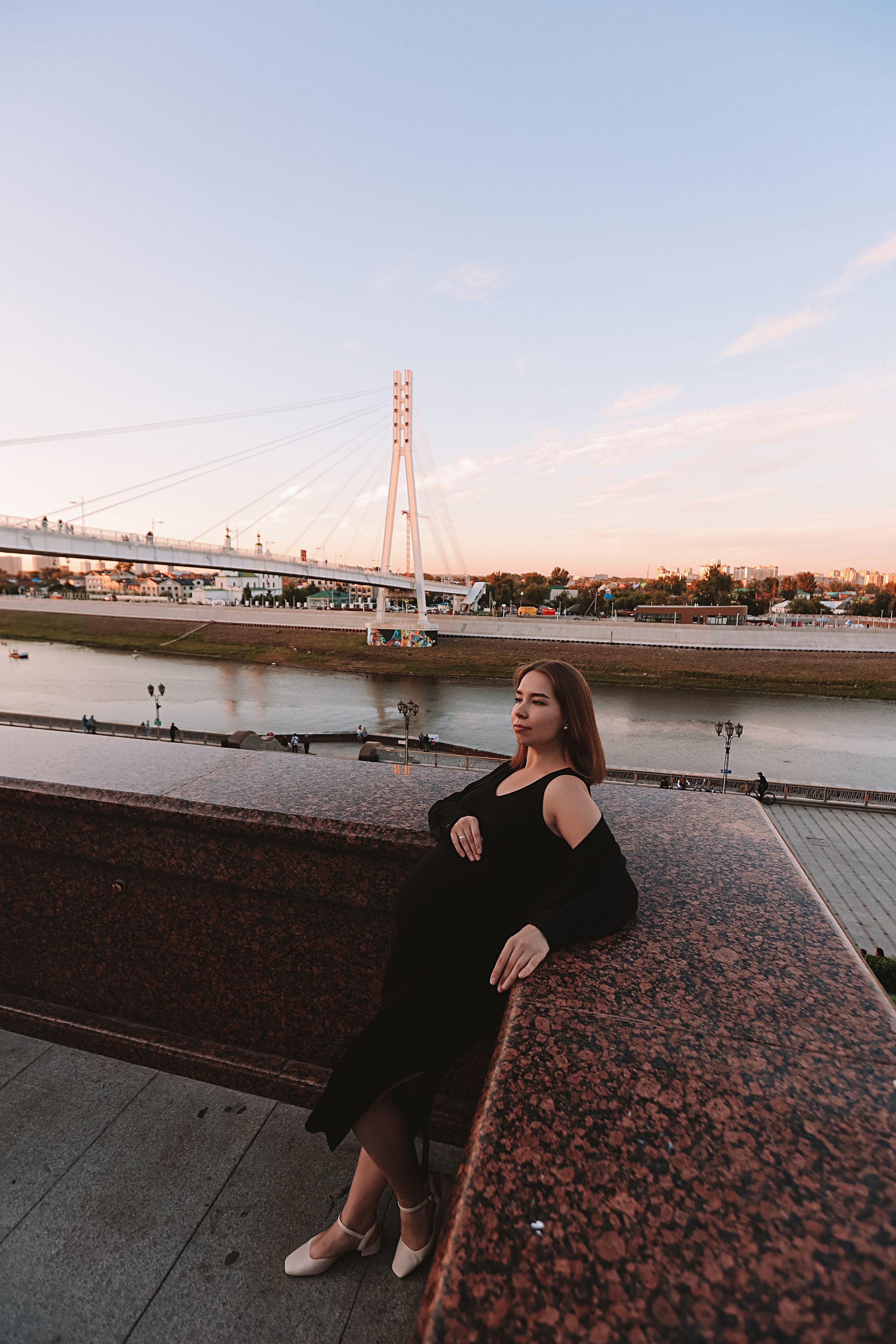 Беременность (центр города). Семейный фотограф Тюмень, фотограф на роды Салмина Мария