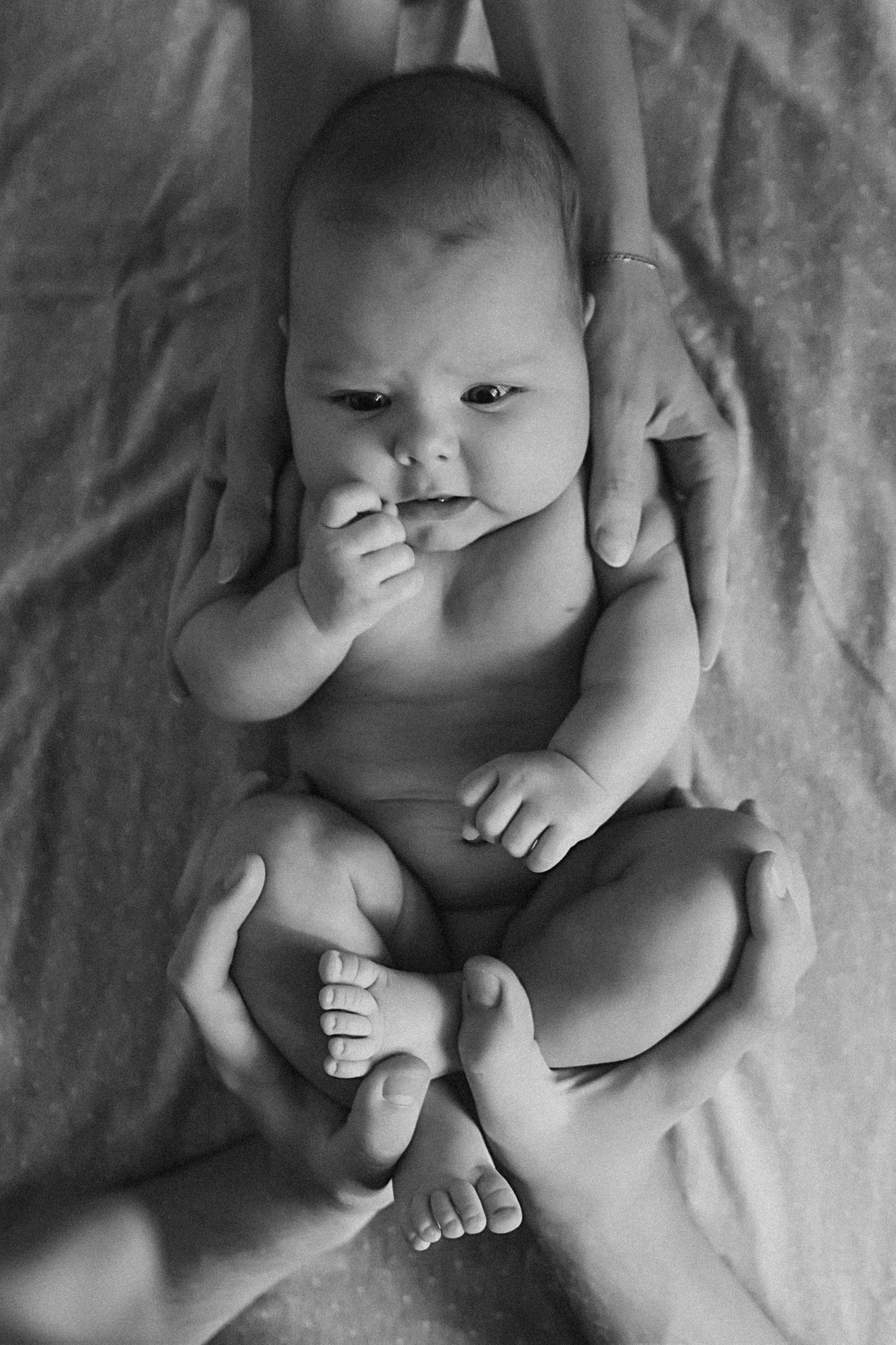 Аня, 2 месяца. Семейный фотограф Тюмень, фотограф на роды Салмина Мария