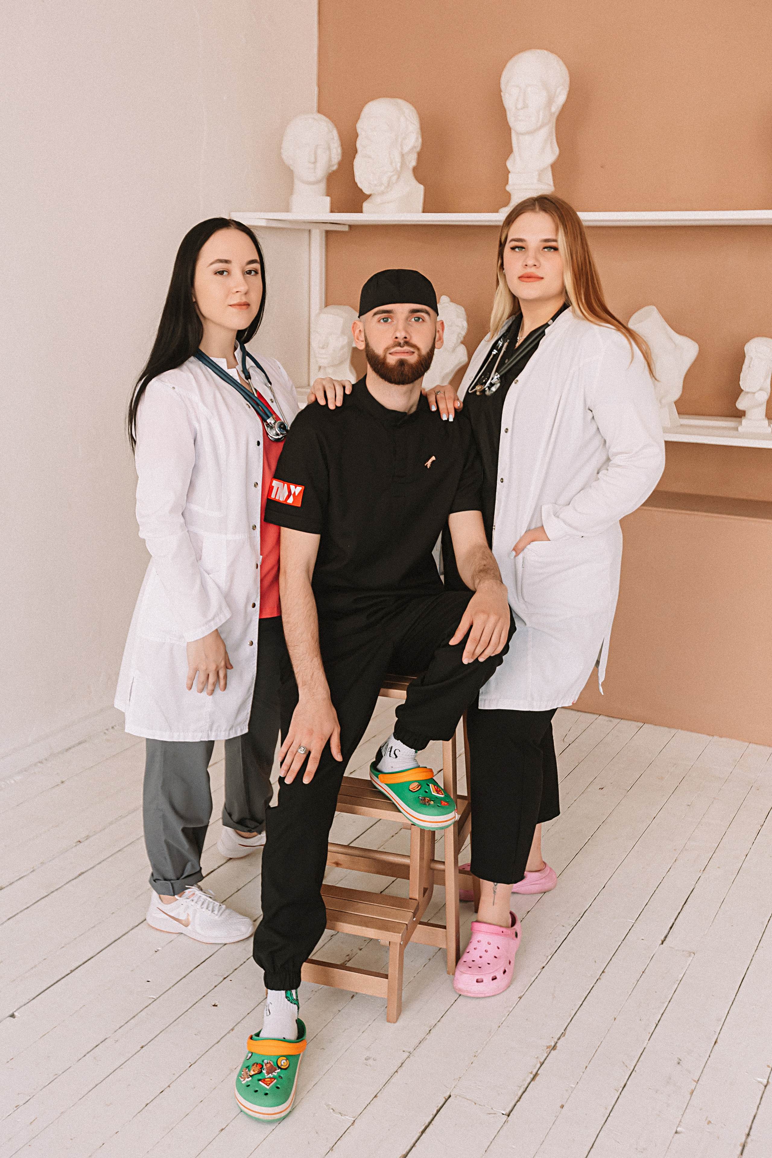 Медицинский. Семейный фотограф Тюмень, фотограф на роды Салмина Мария